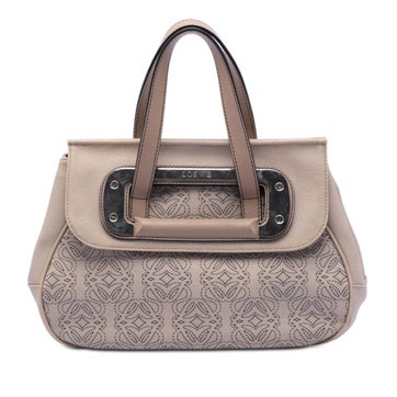 Anagram Coated Canvas Kite Satchel