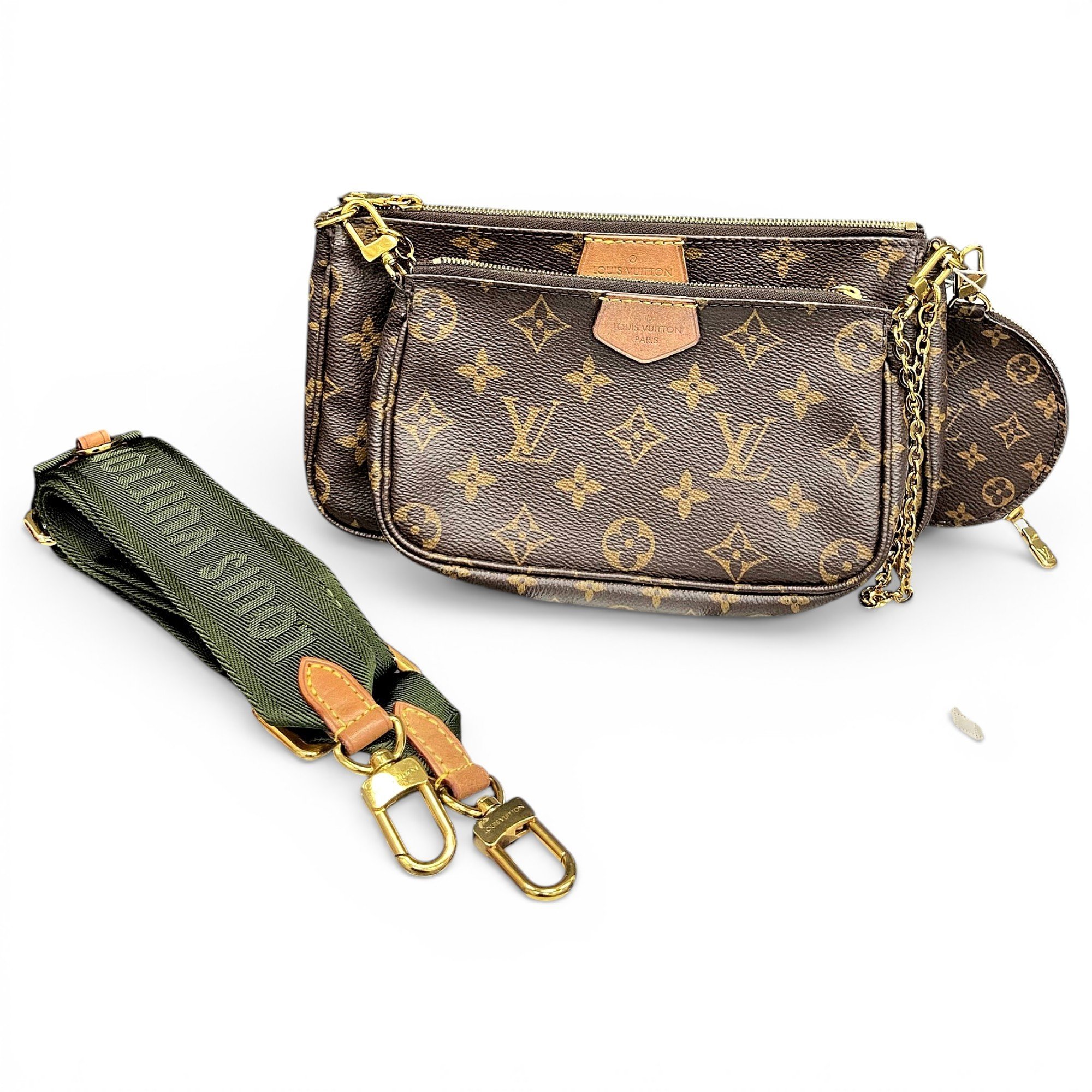 Multi Pochette Accessoires leather handbag