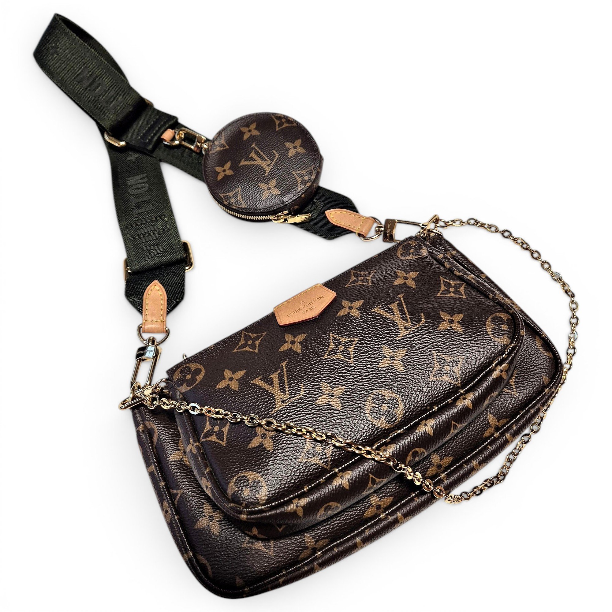 Multi Pochette Accessoires leather crossbody bag