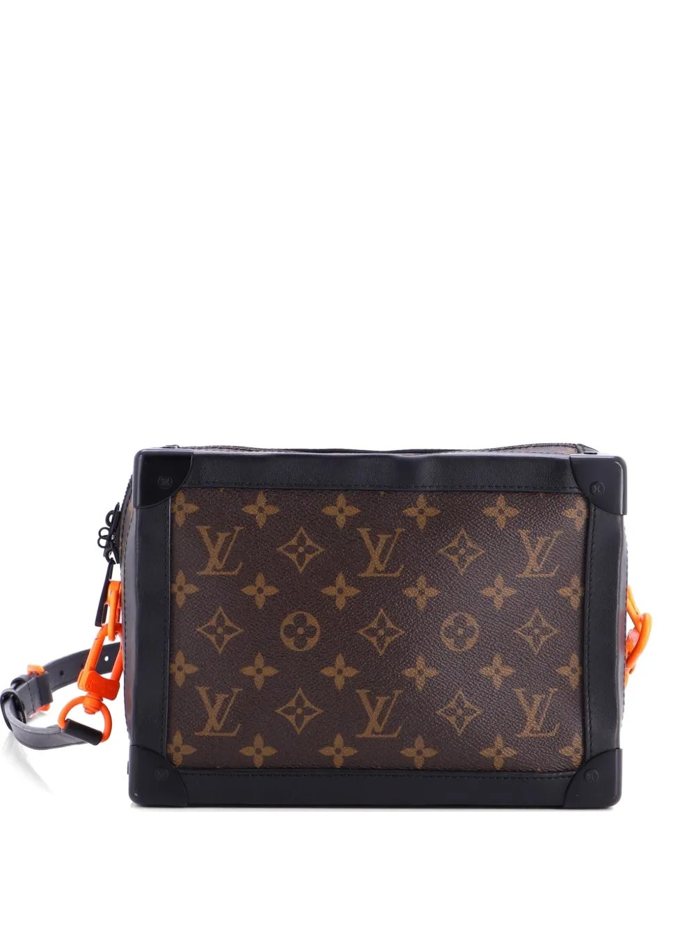 Solar Ray Soft Trunk Bag Monogram Canvas crossbody bag