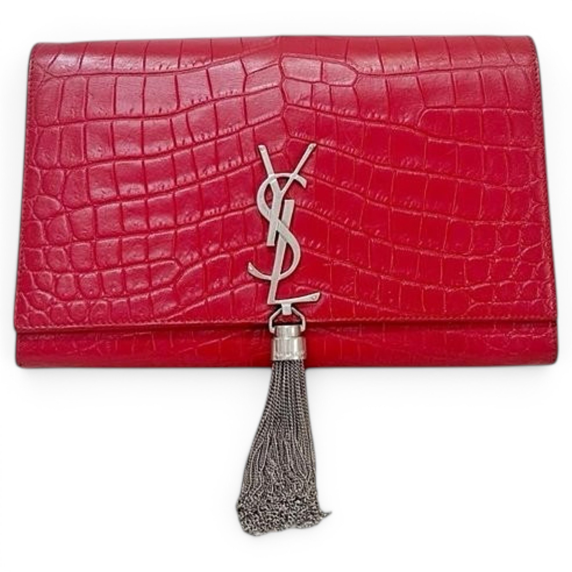 Pompom Kate leather handbag