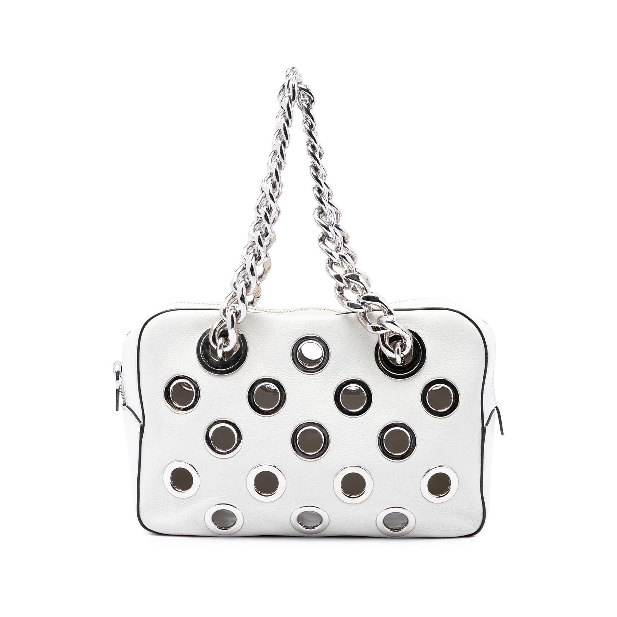 Prada Pony-style calfskin handbag