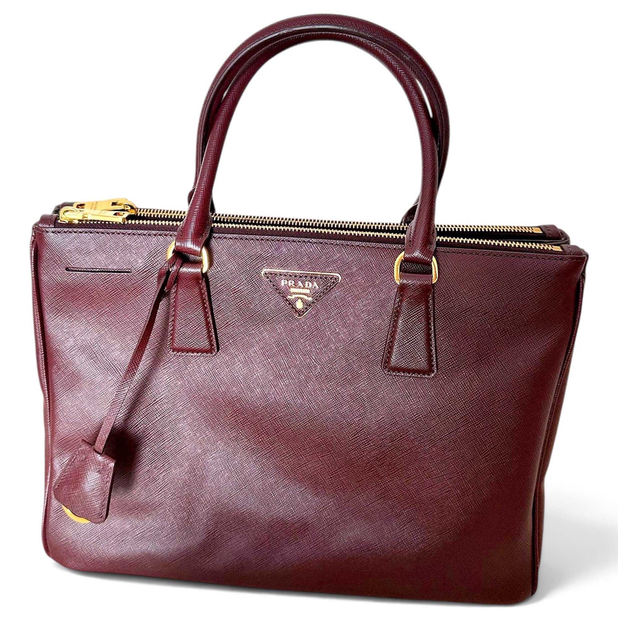Galleria leather handbag