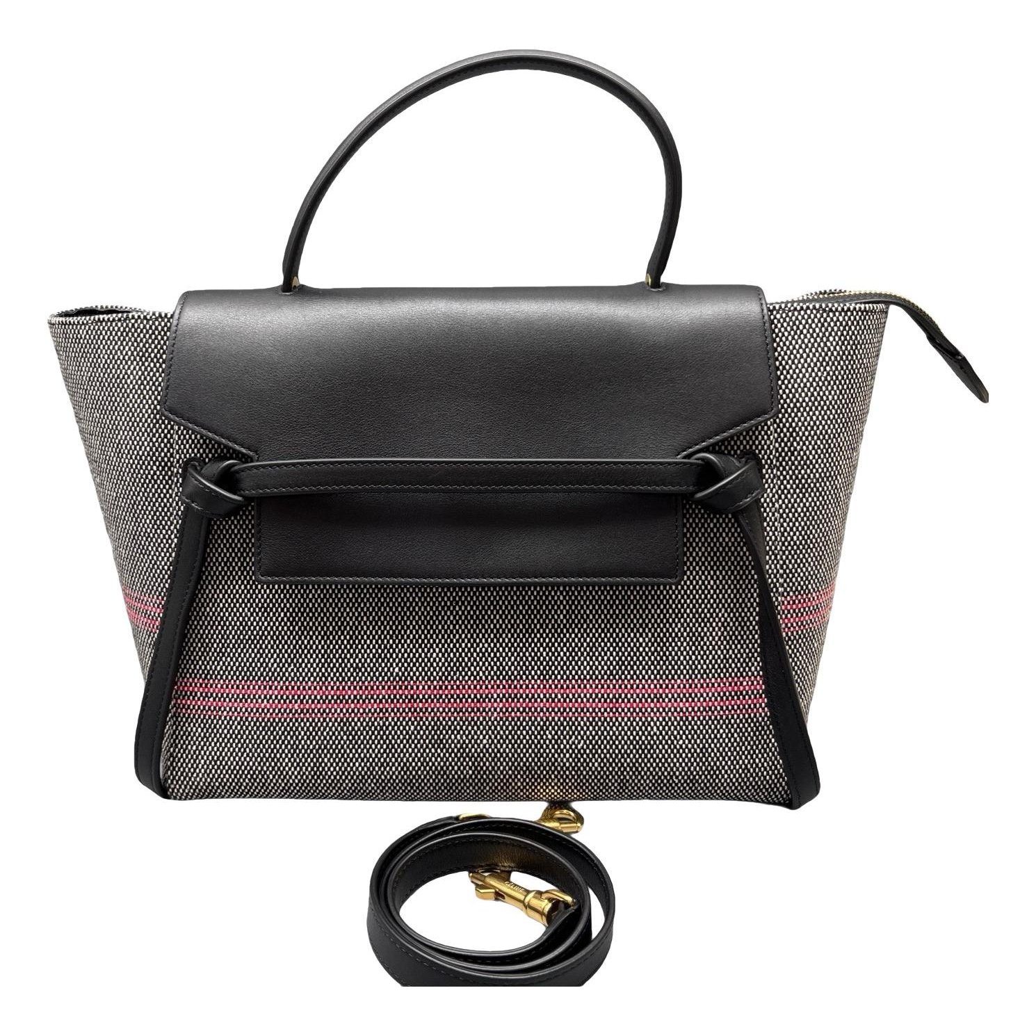 Belt cloth handbag