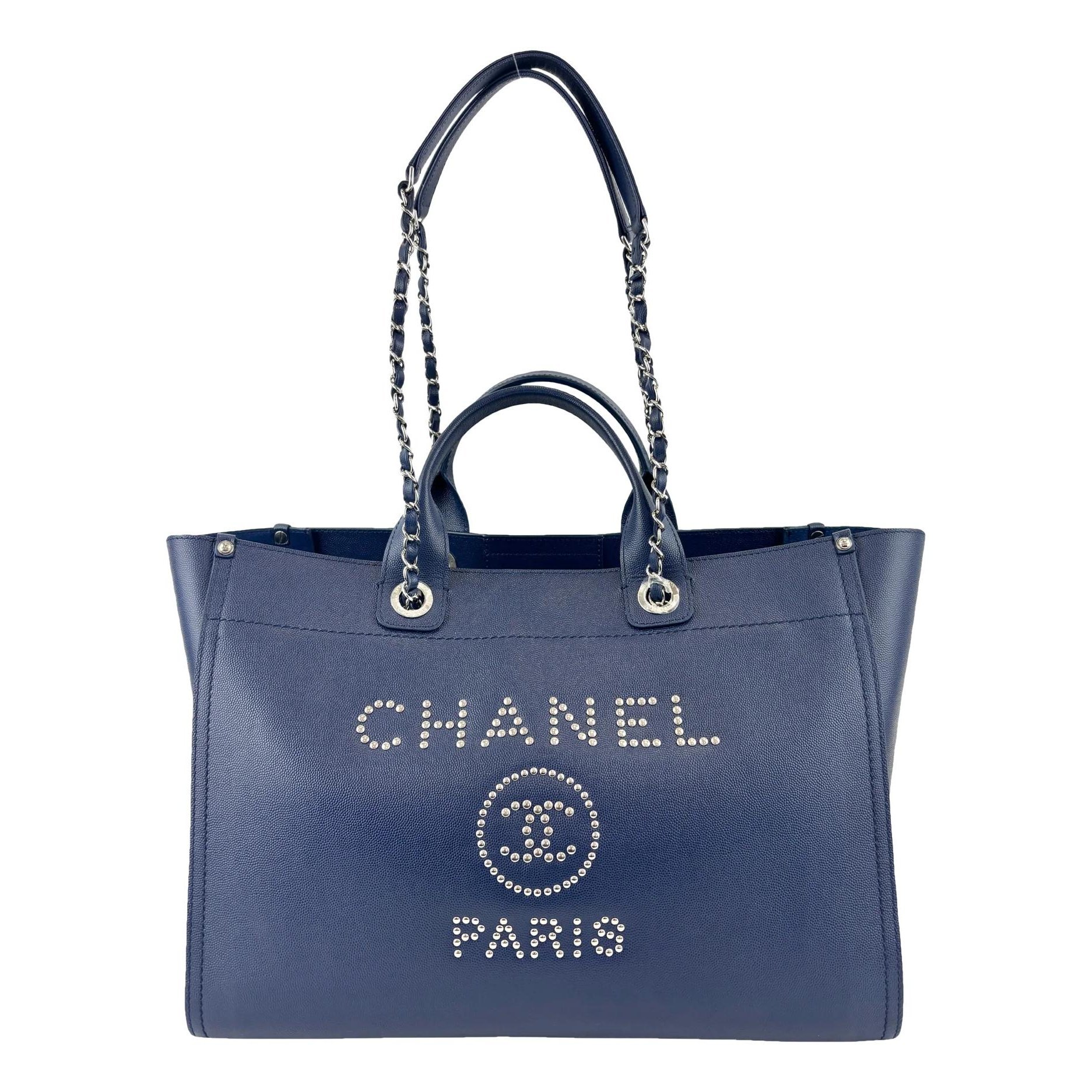 Deauville leather tote