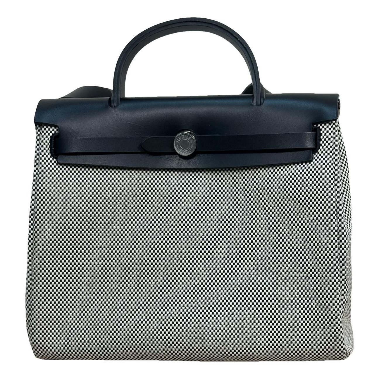 Hermes Herbag Handbag Vache Leather