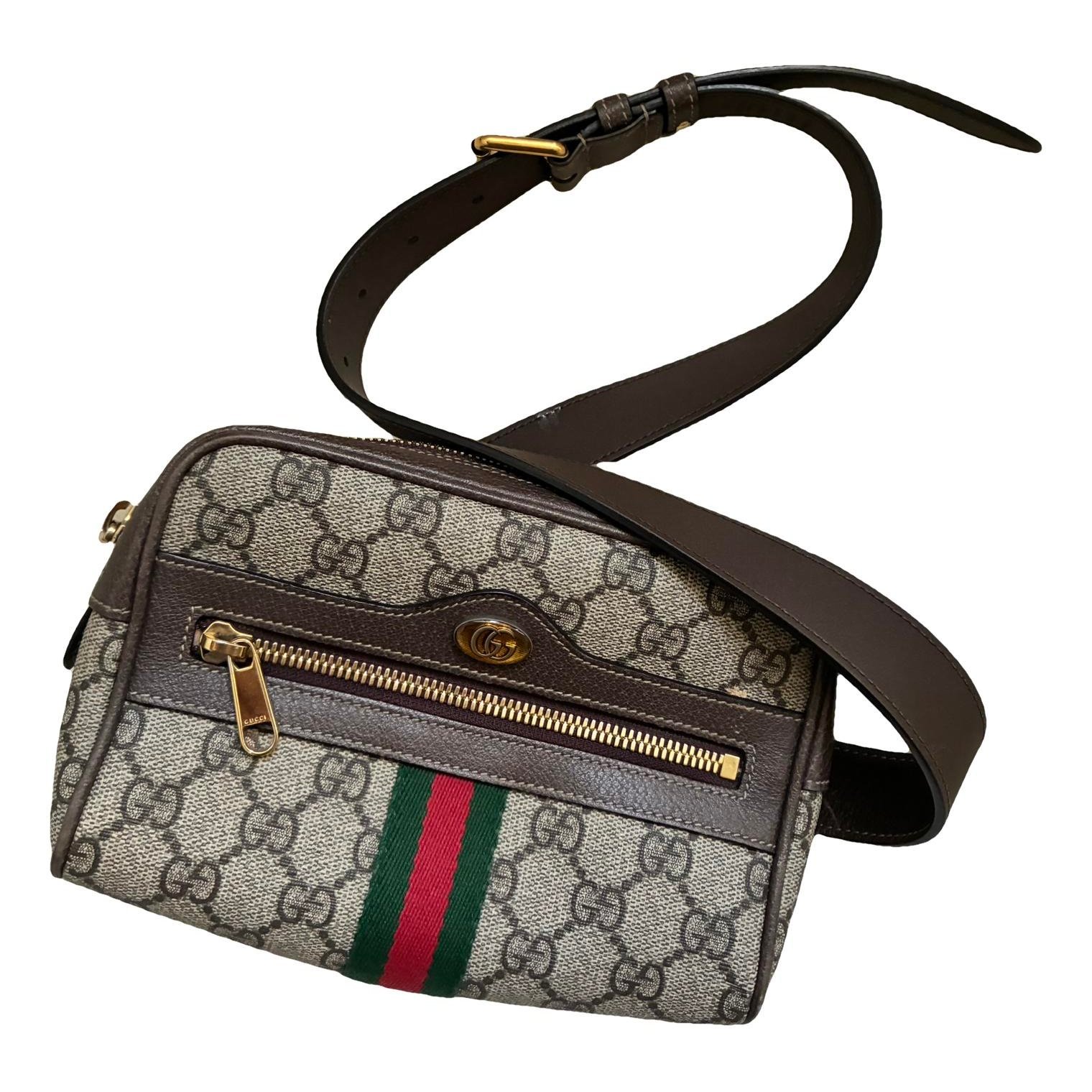 Ophidia GG Supreme leather handbag