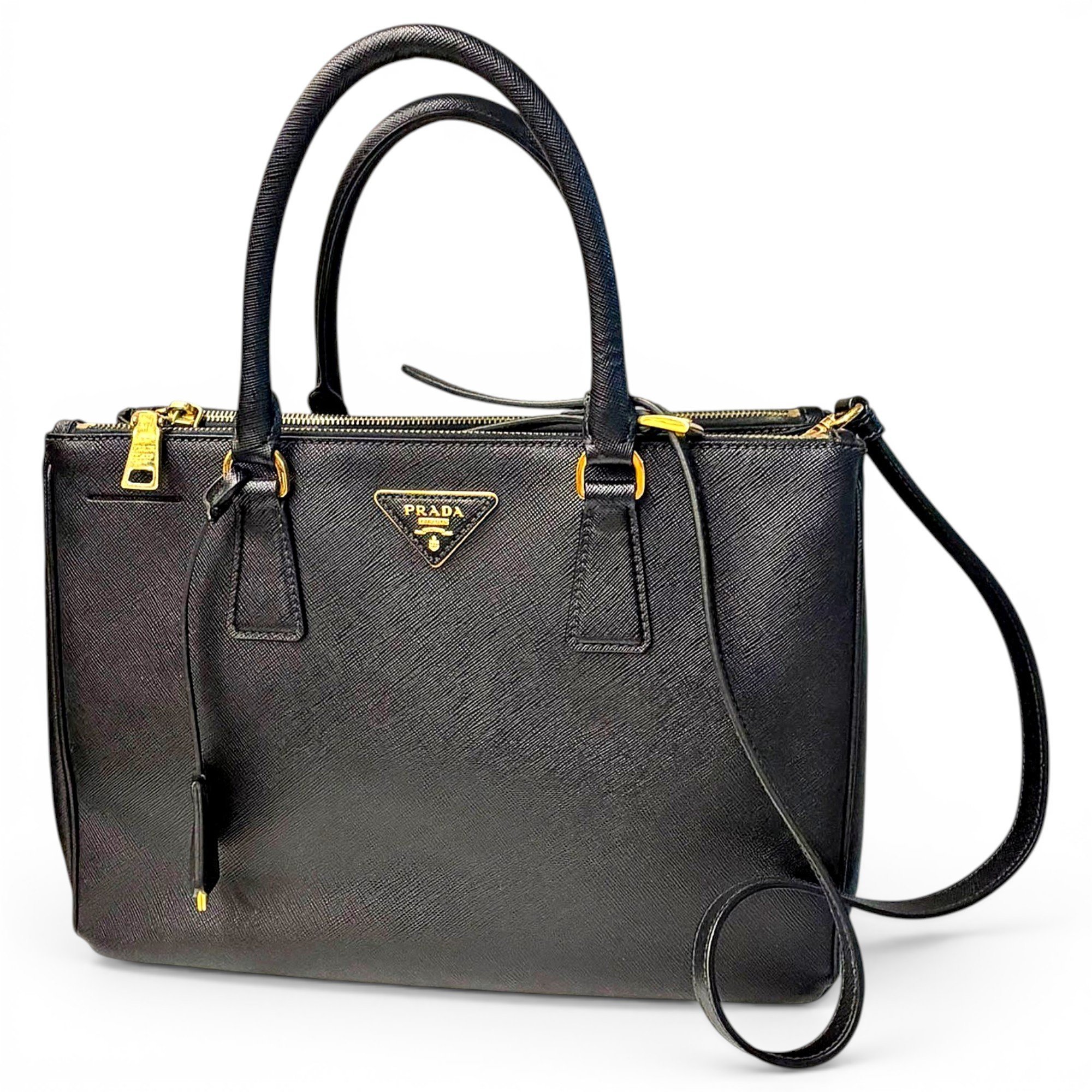 Galleria leather handbag