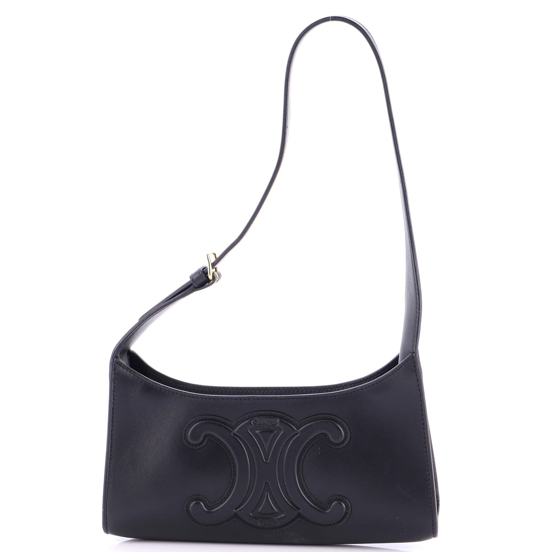 Celine Cuir Triomphe Bag Leather