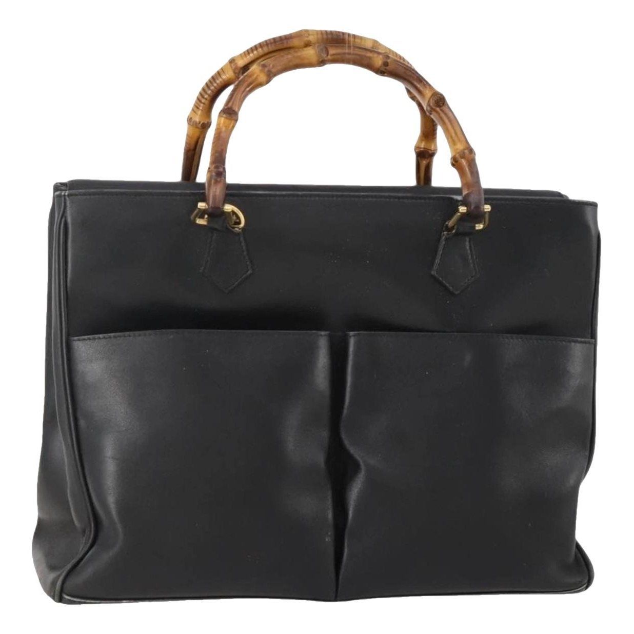 Leather tote