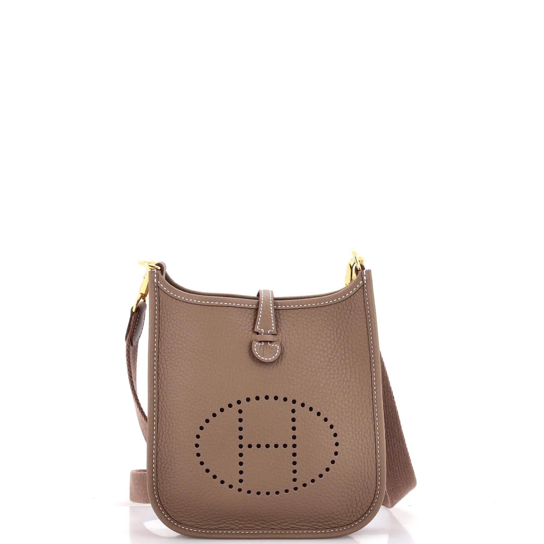 Mini Evelyne leather crossbody bag