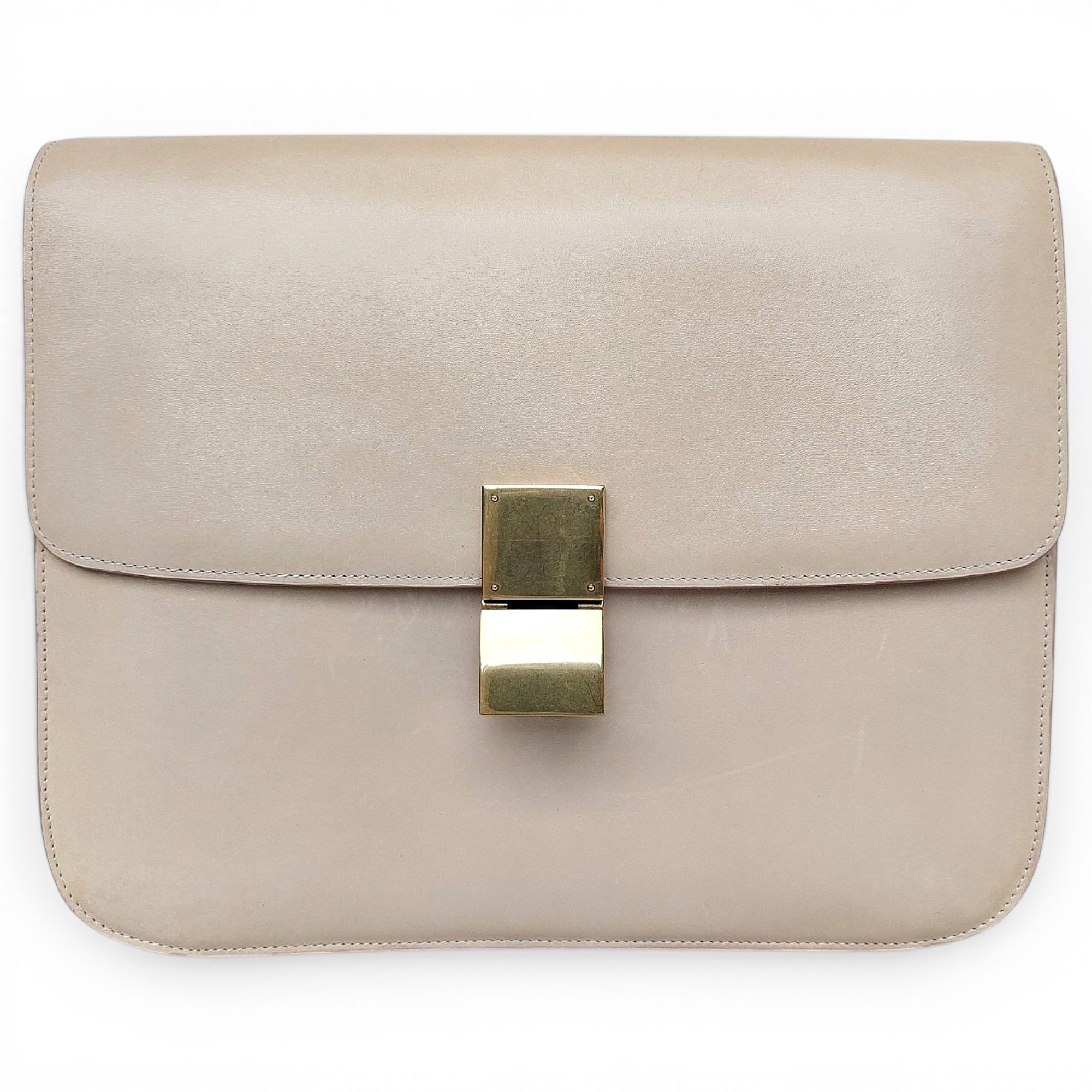 Classic leather handbag