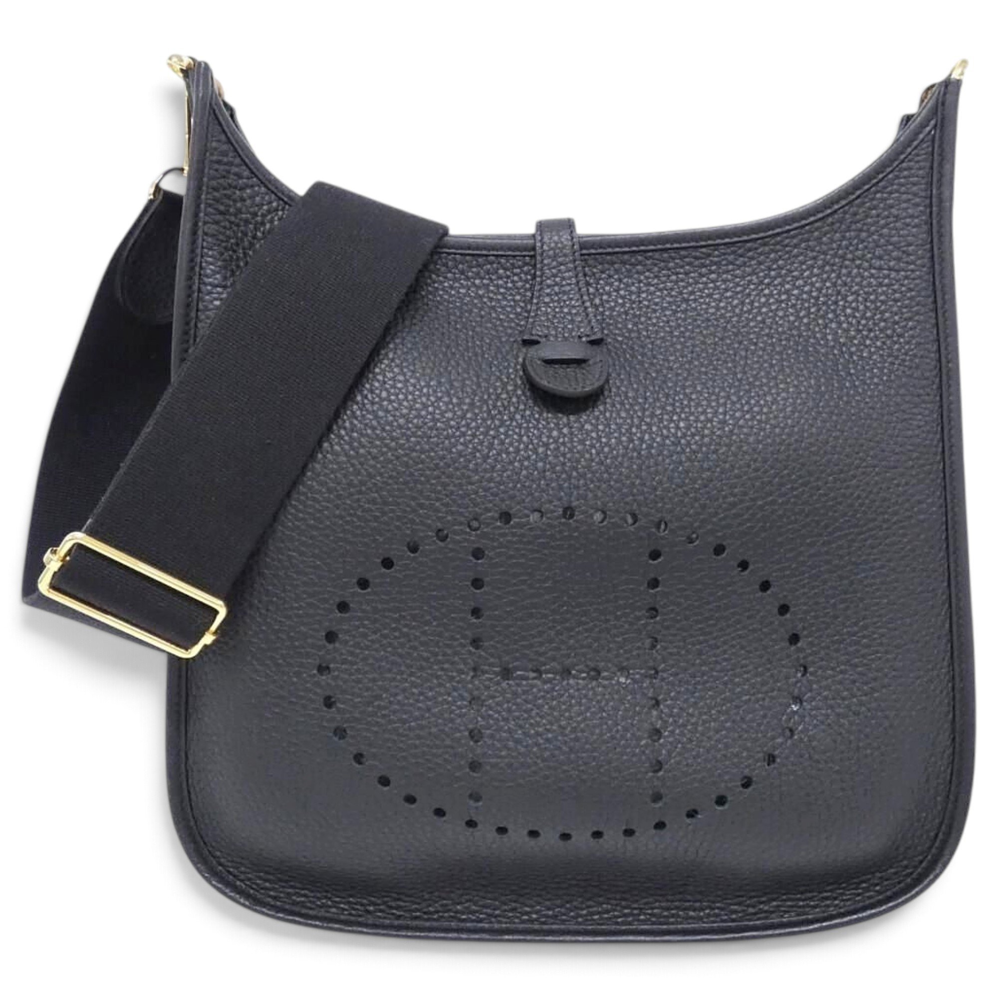 Evelyne leather handbag