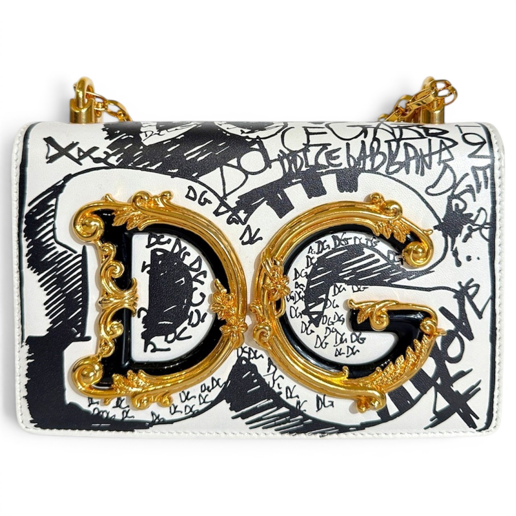DG Girls leather handbag