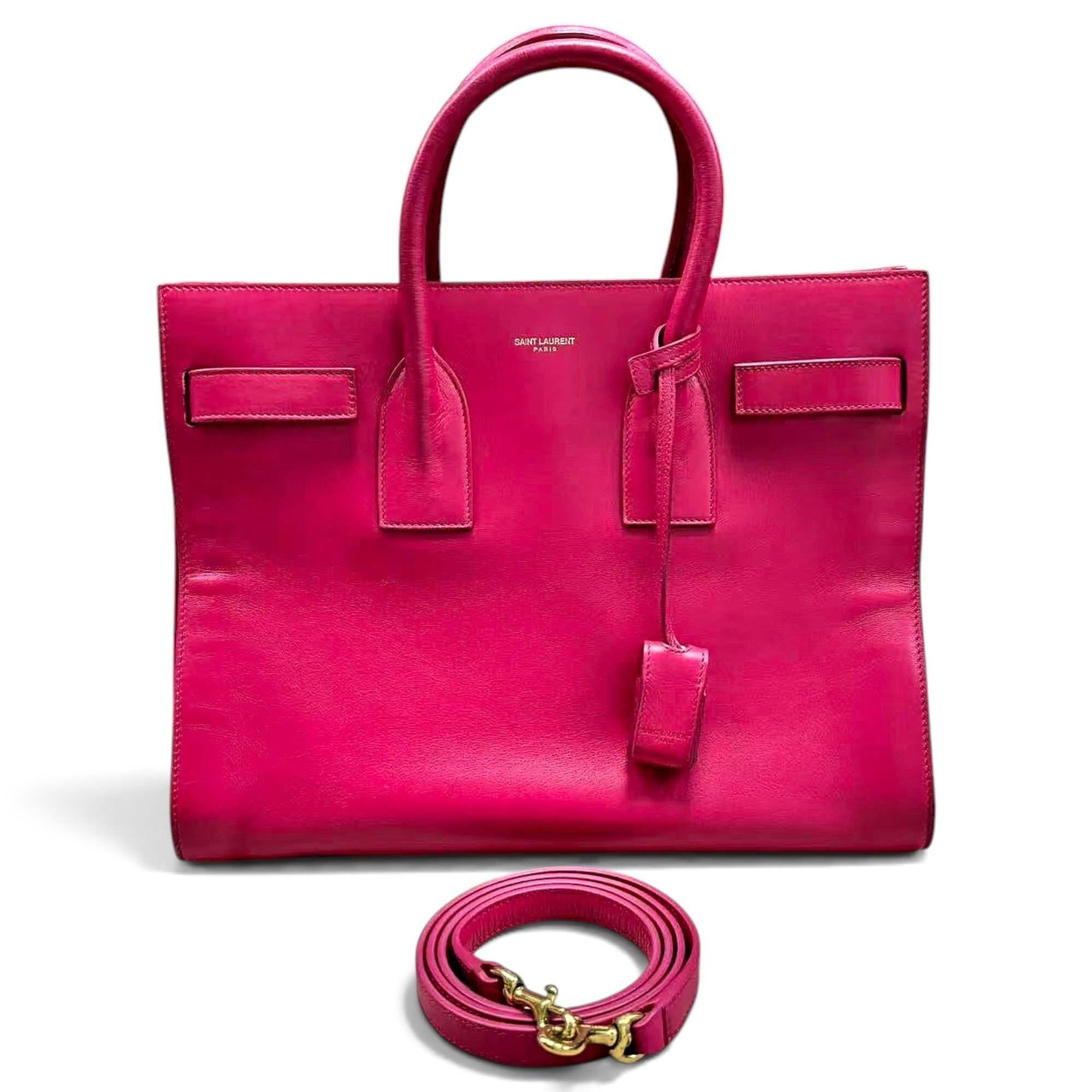 Sac de Jour leather tote