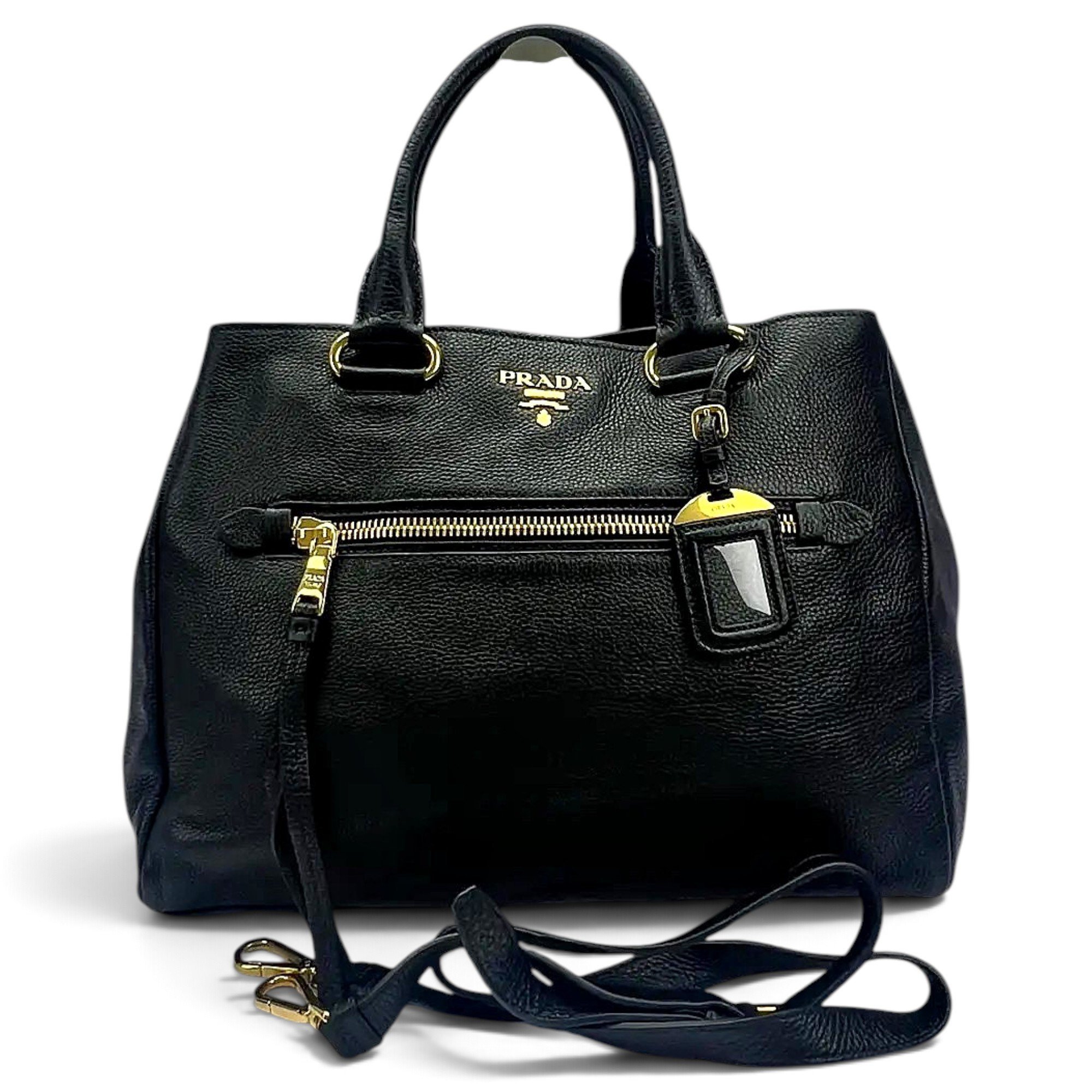 Leather handbag
