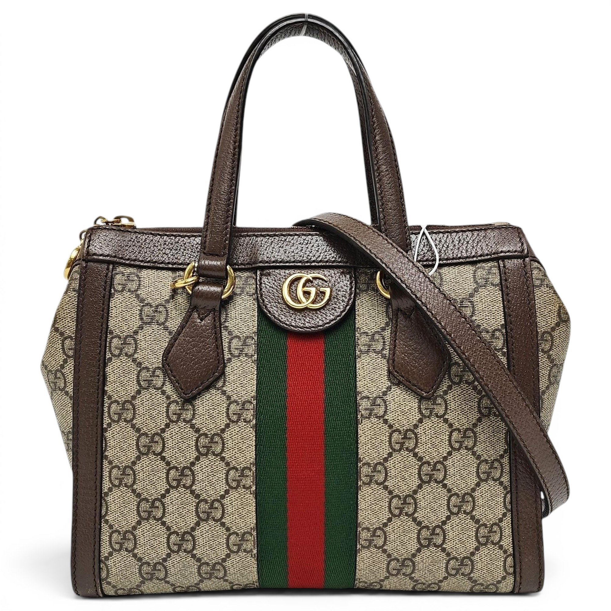 Ophidia leather handbag