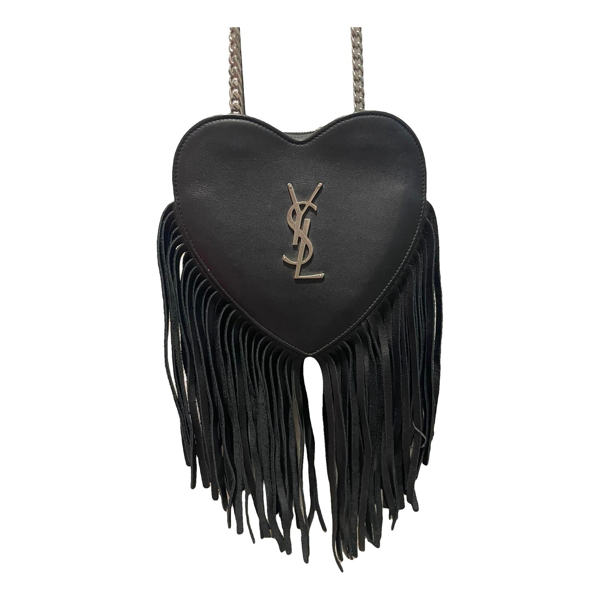 Boîte Love leather crossbody bag