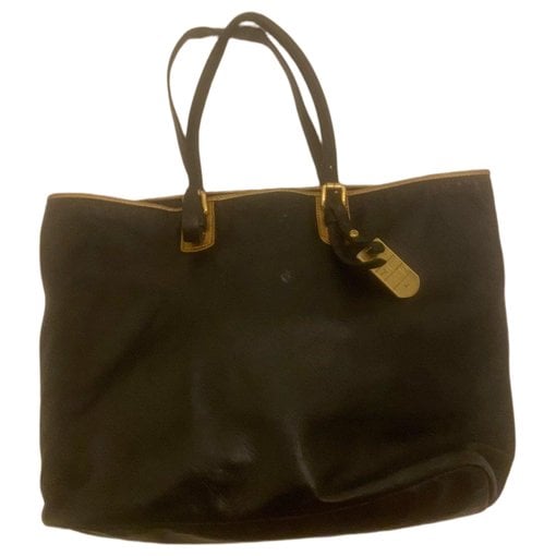 Pliage leather handbag