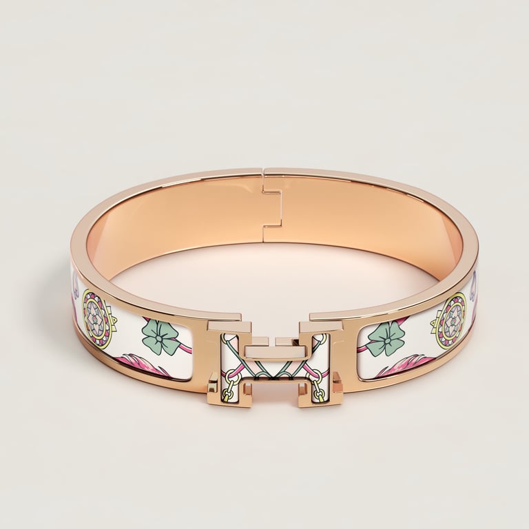 Clic H Harnais de Coeur bracelet