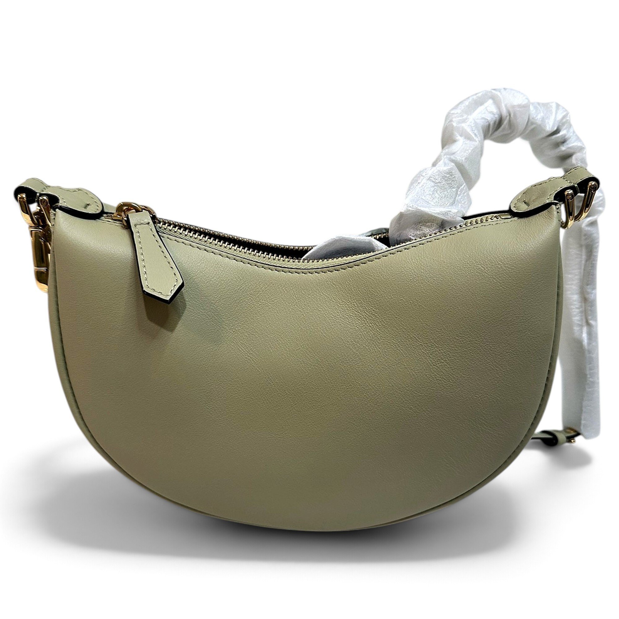 Fendigraphy leather handbag