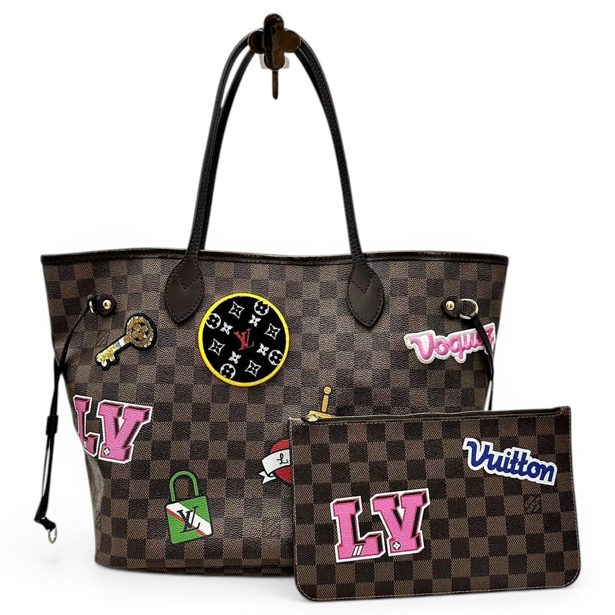 Neverfull leather handbag