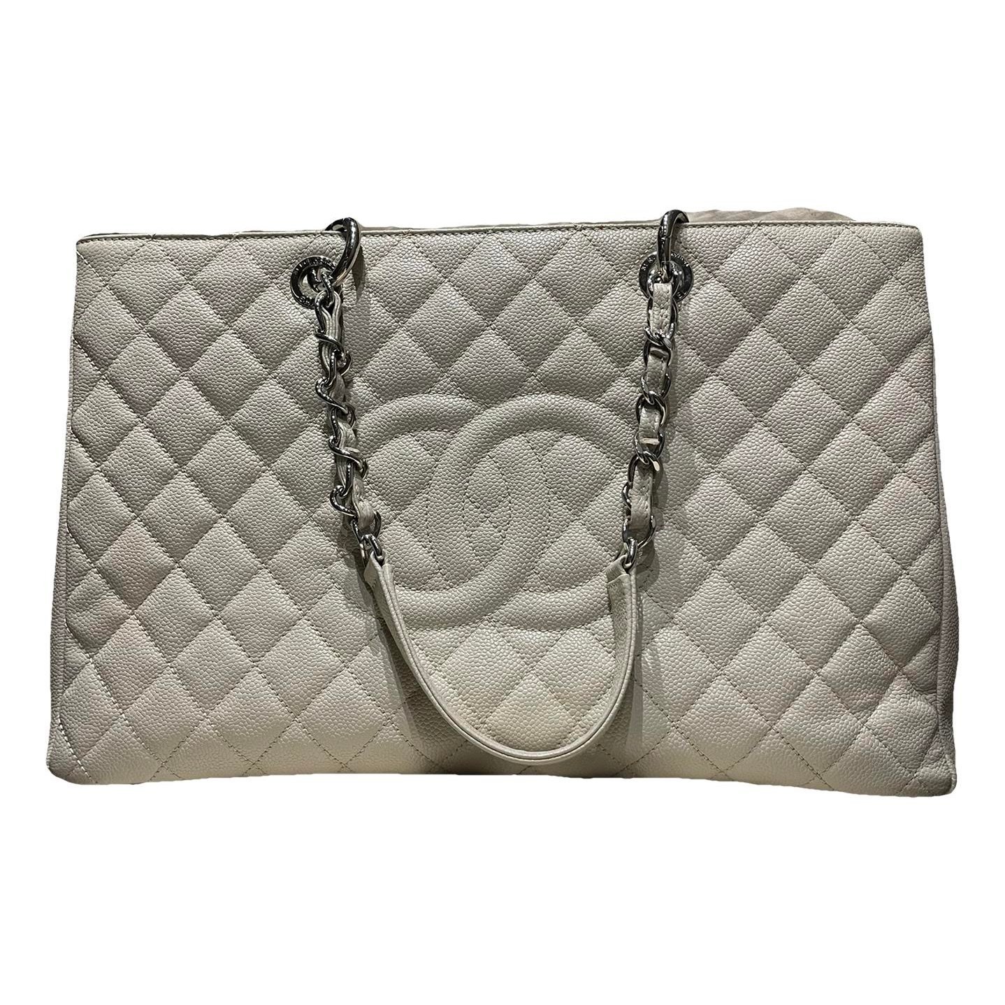 Grand shopping leather tote