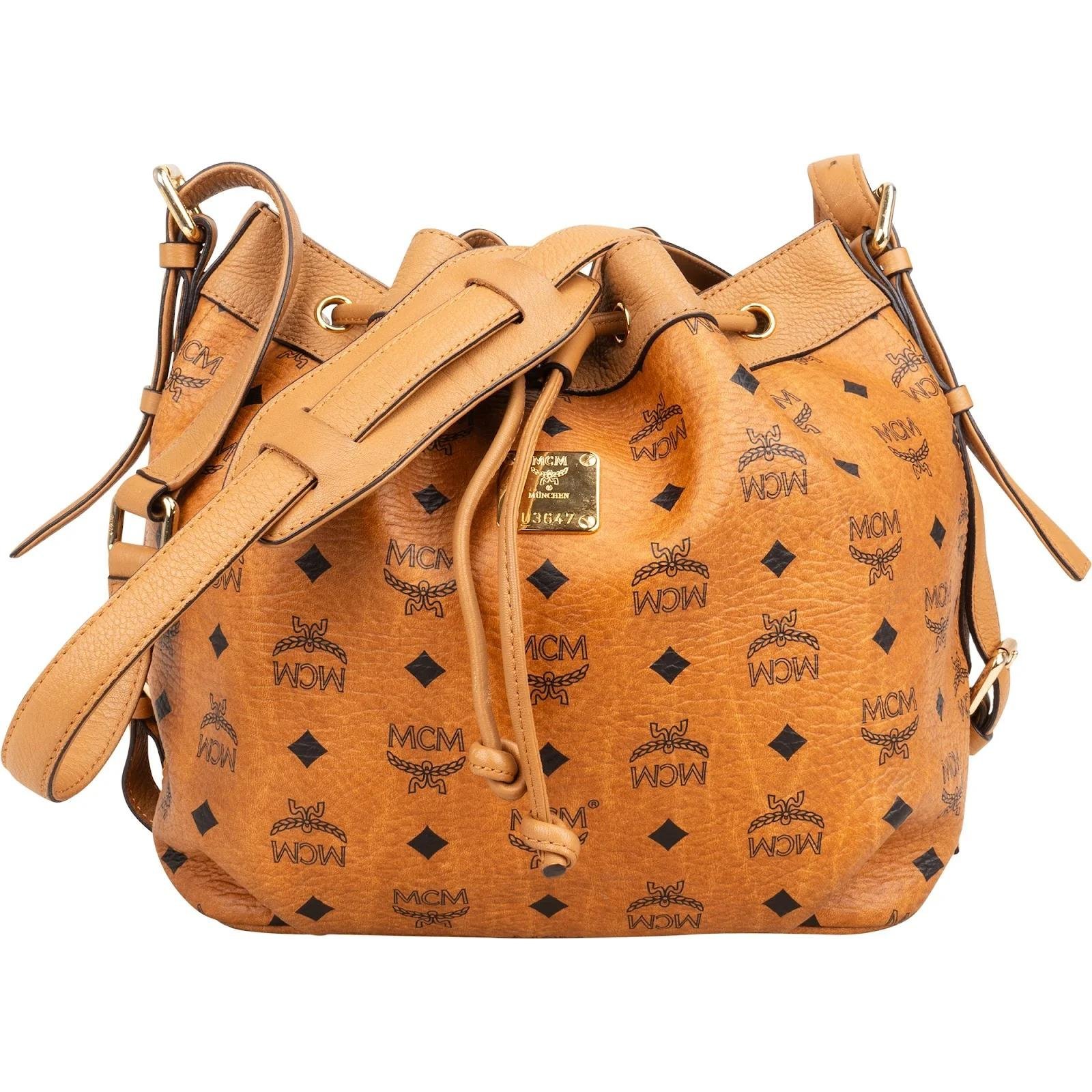 Heritage Drawstring leather crossbody bag