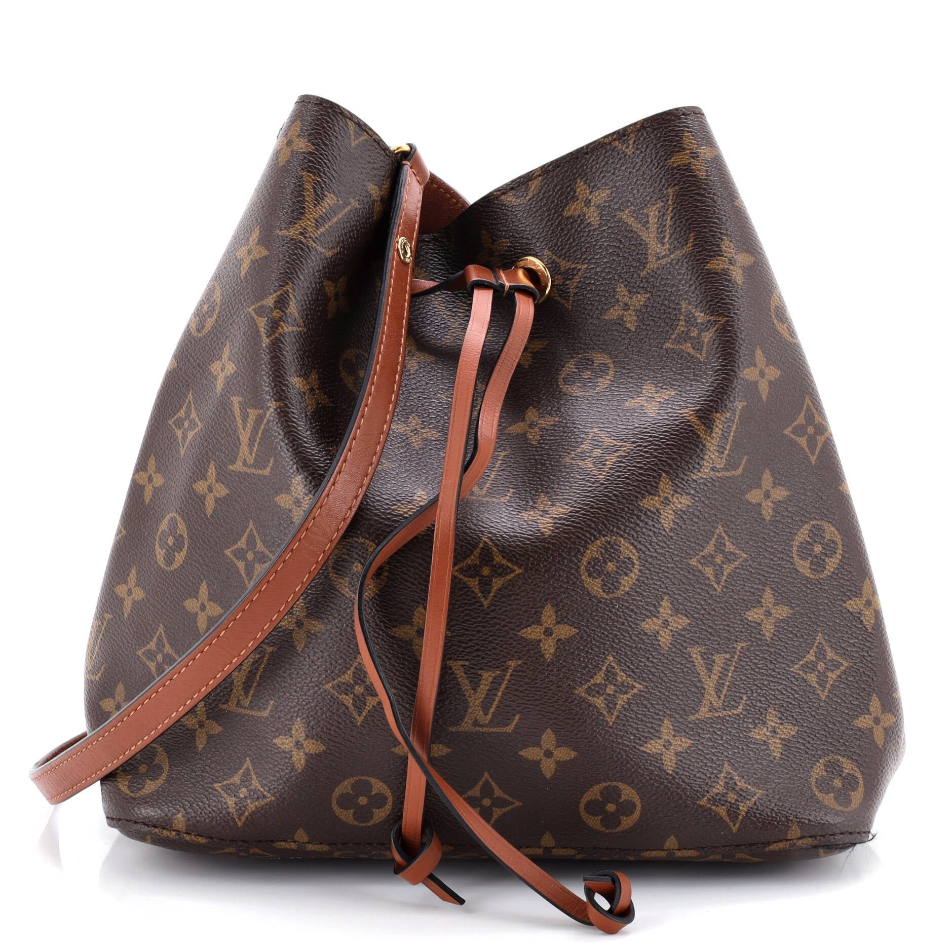 Louis Vuitton NeoNoe Handbag Monogram Canvas with Leather MM