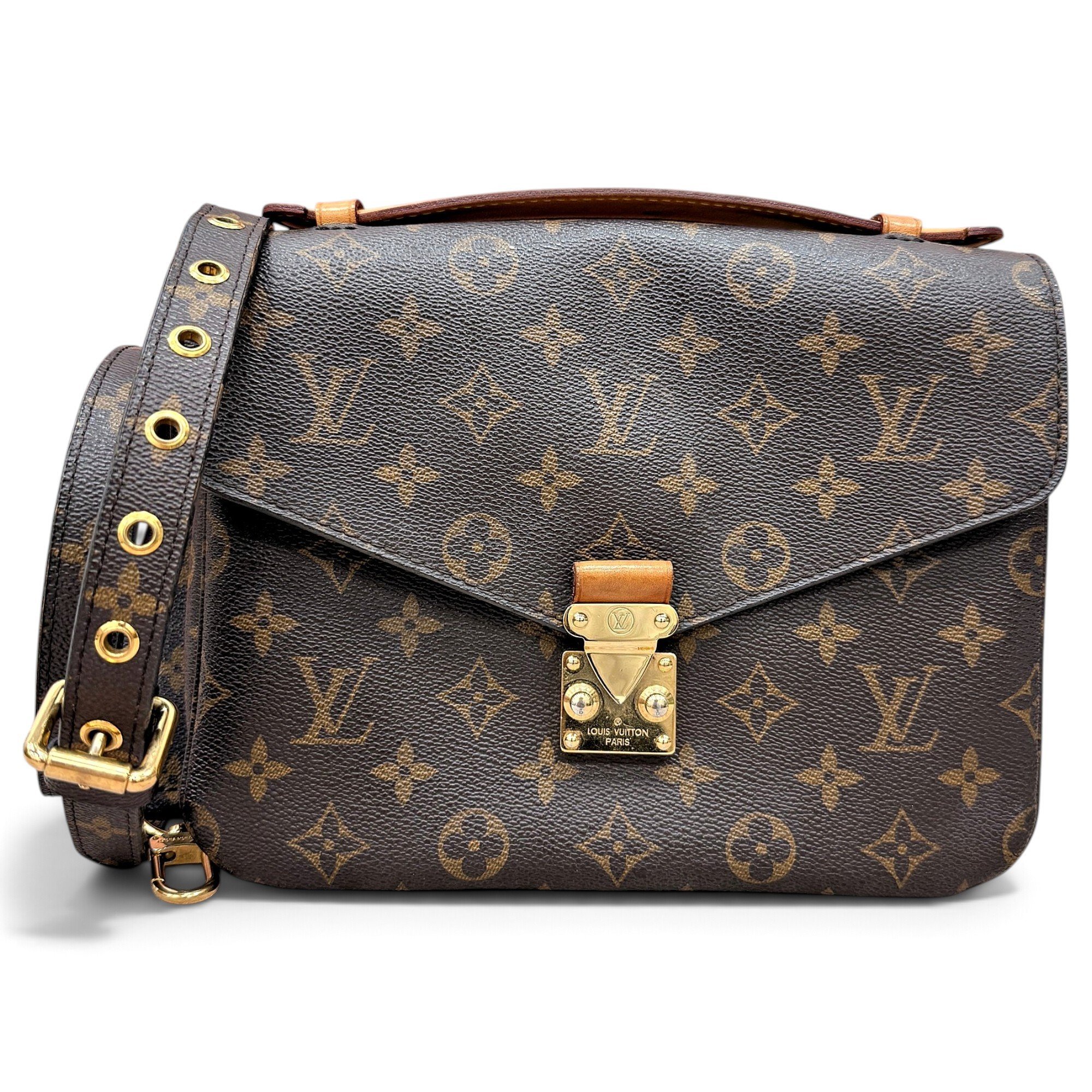 Metis leather handbag