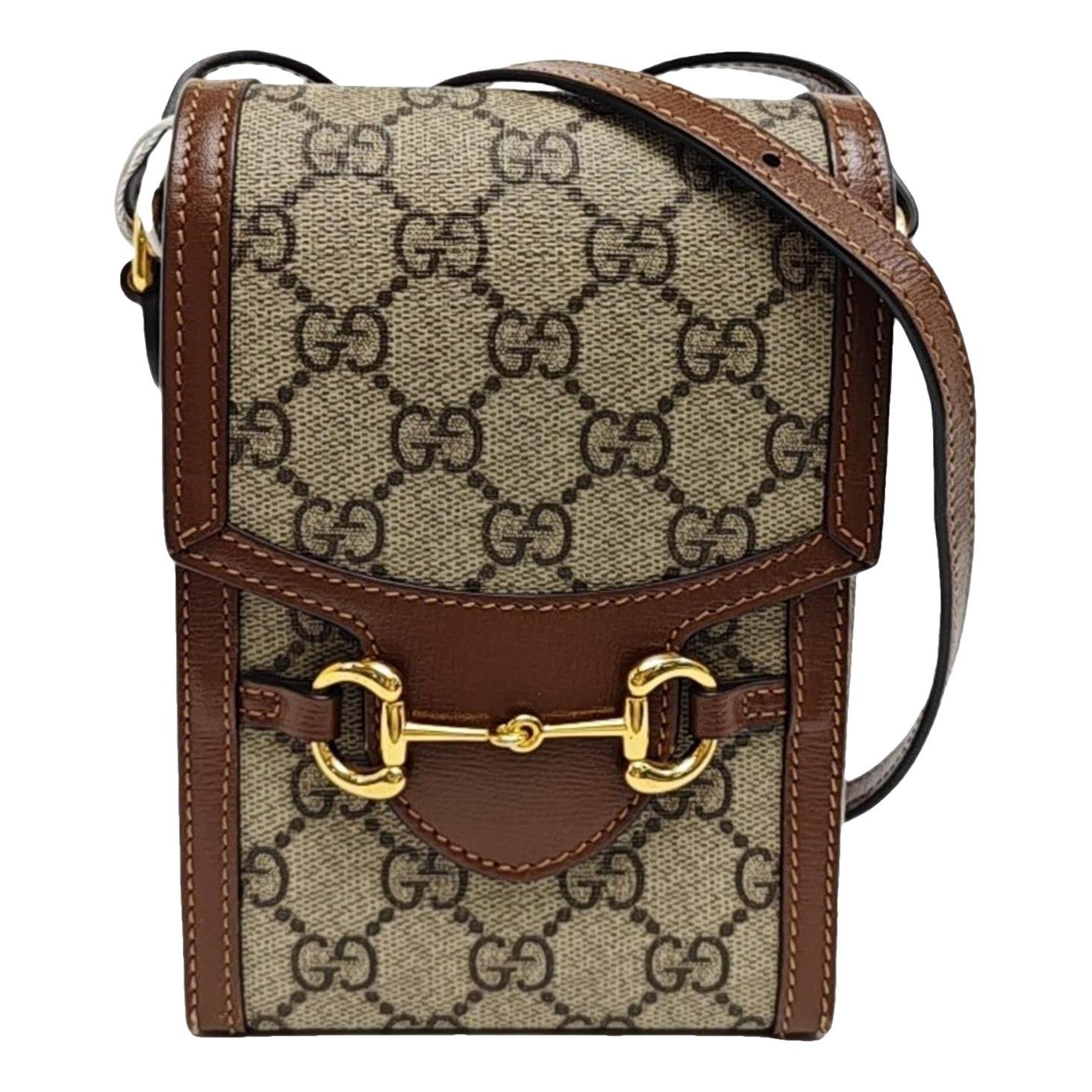 Handle Horsebit 1955 leather handbag