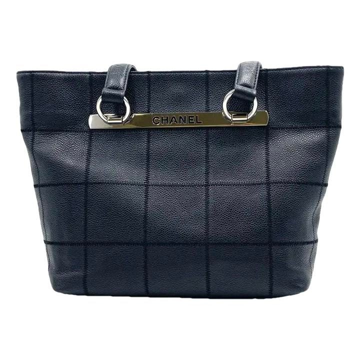 Trendy CC Quilted leather tote