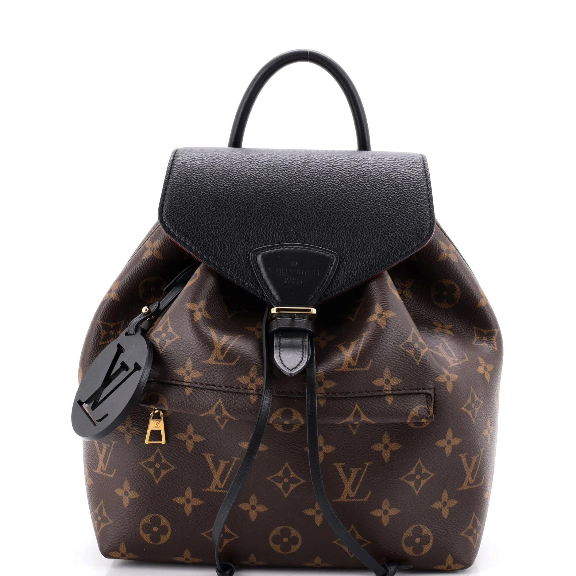 Leather backpack