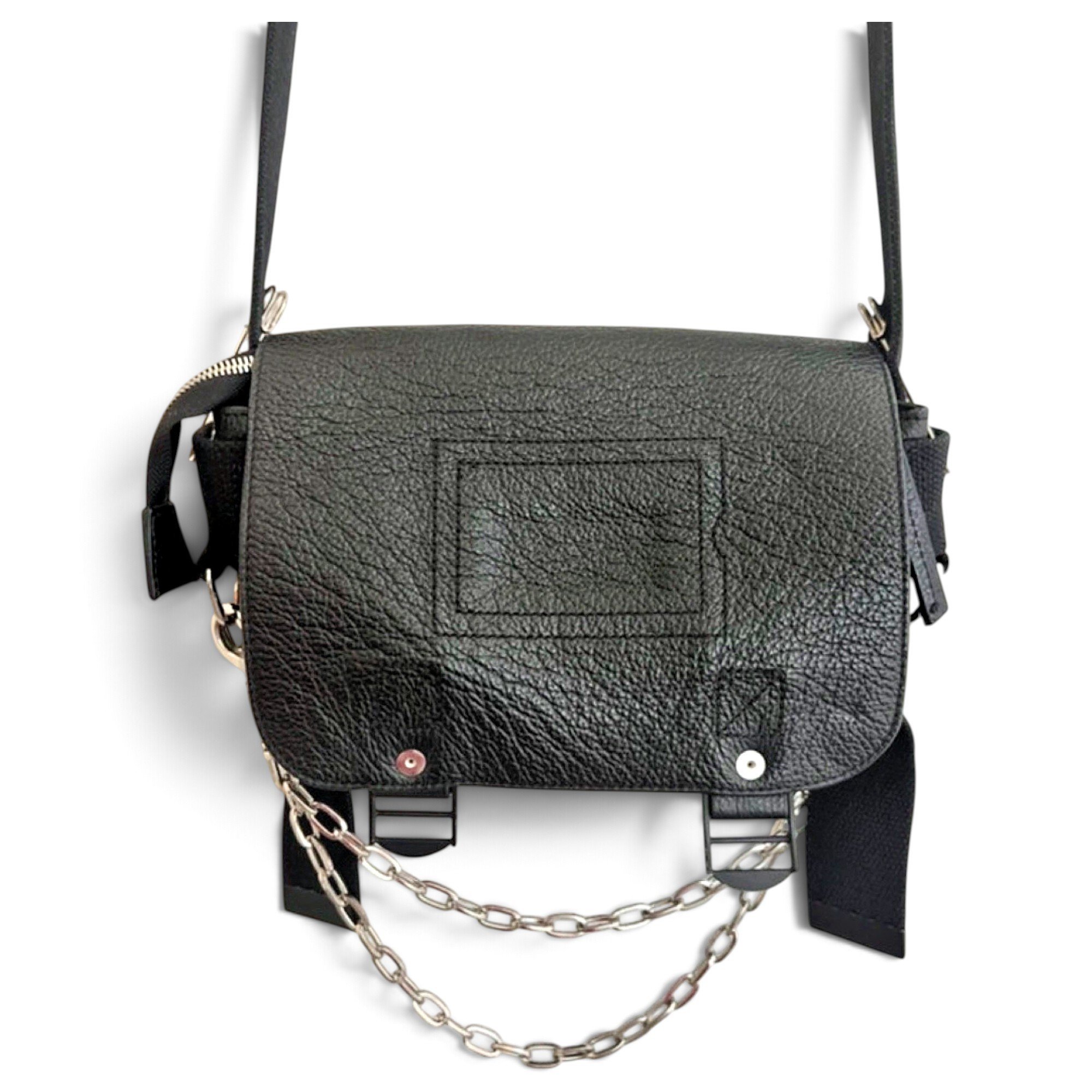 Leather crossbody bag