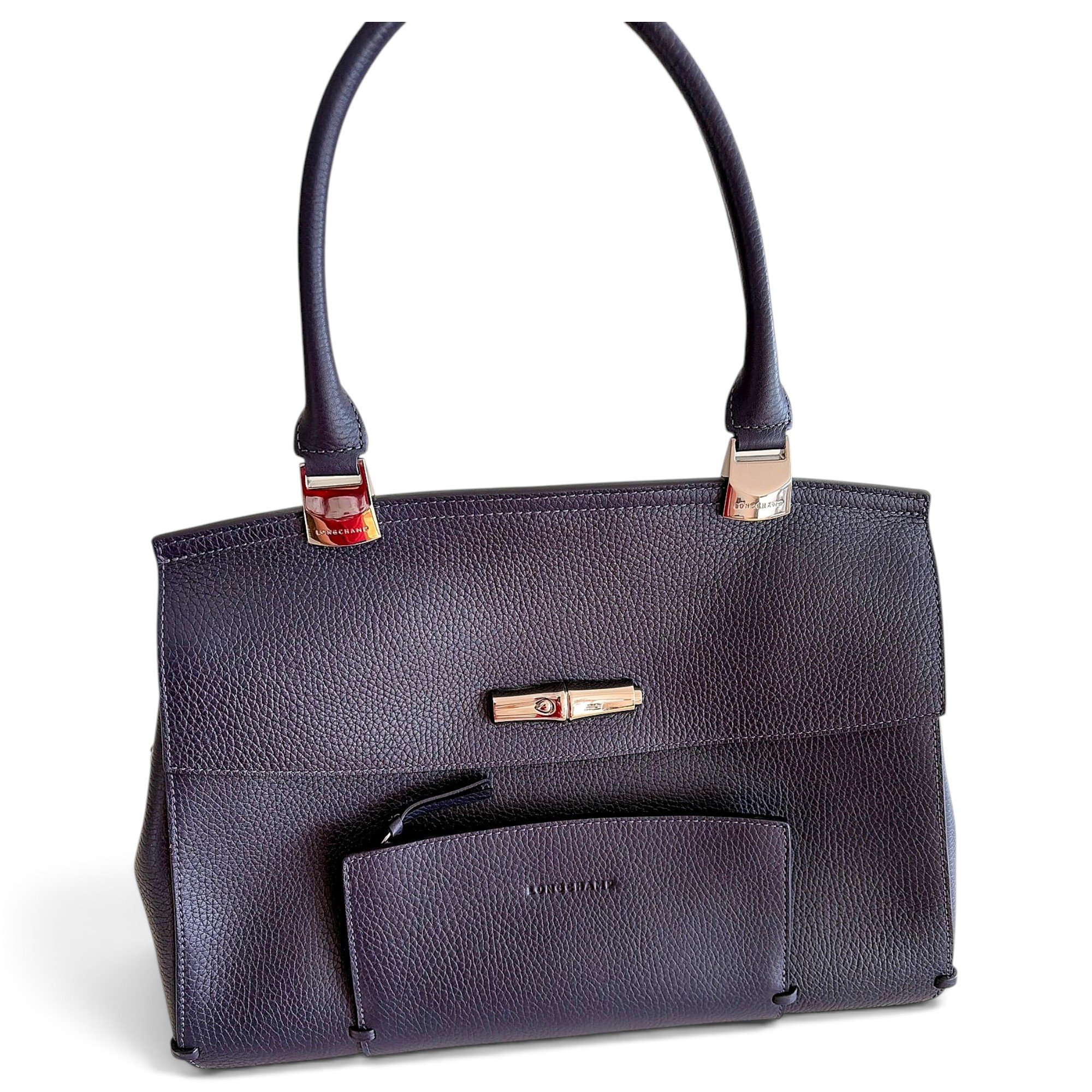 Roseau leather handbag