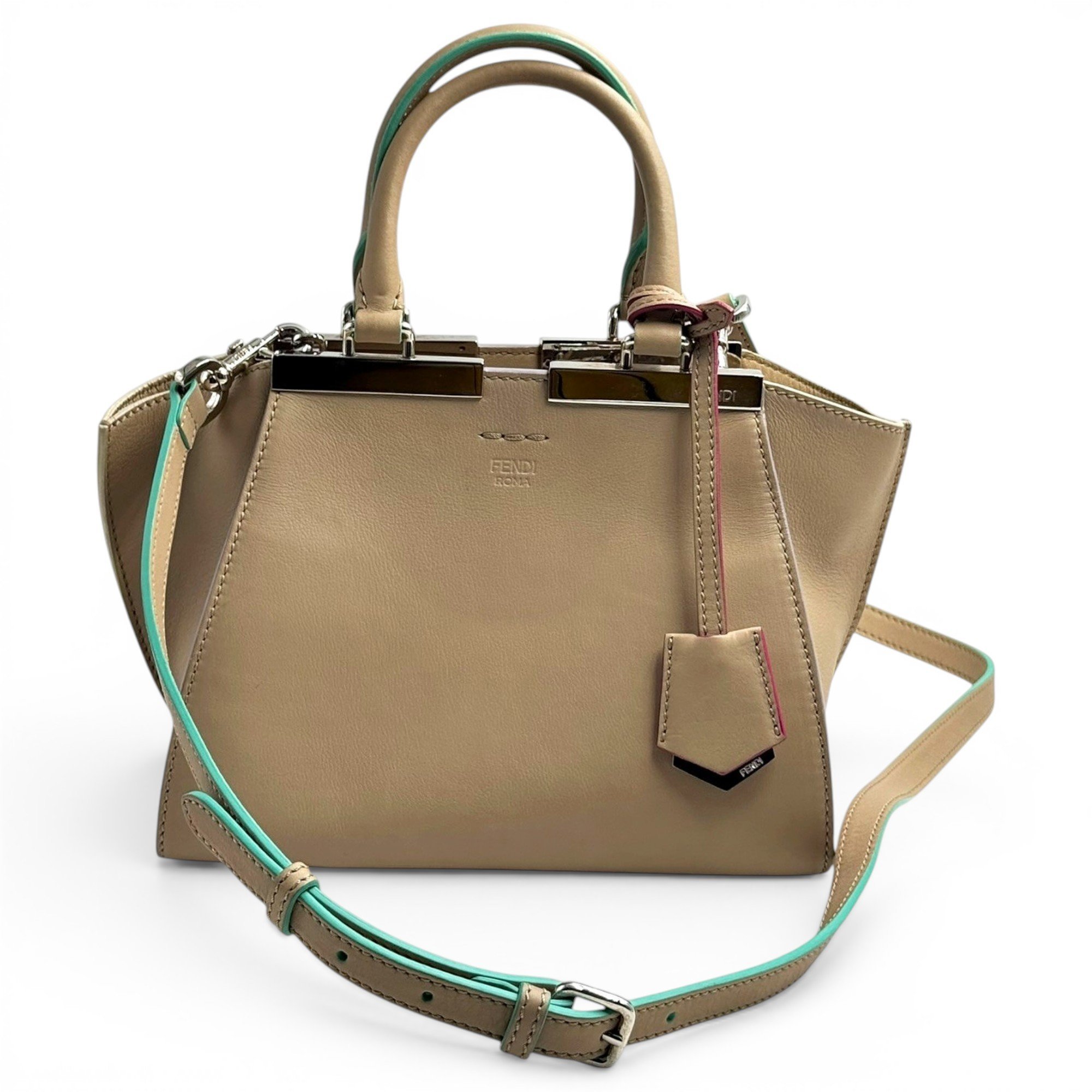 3Jours leather crossbody bag
