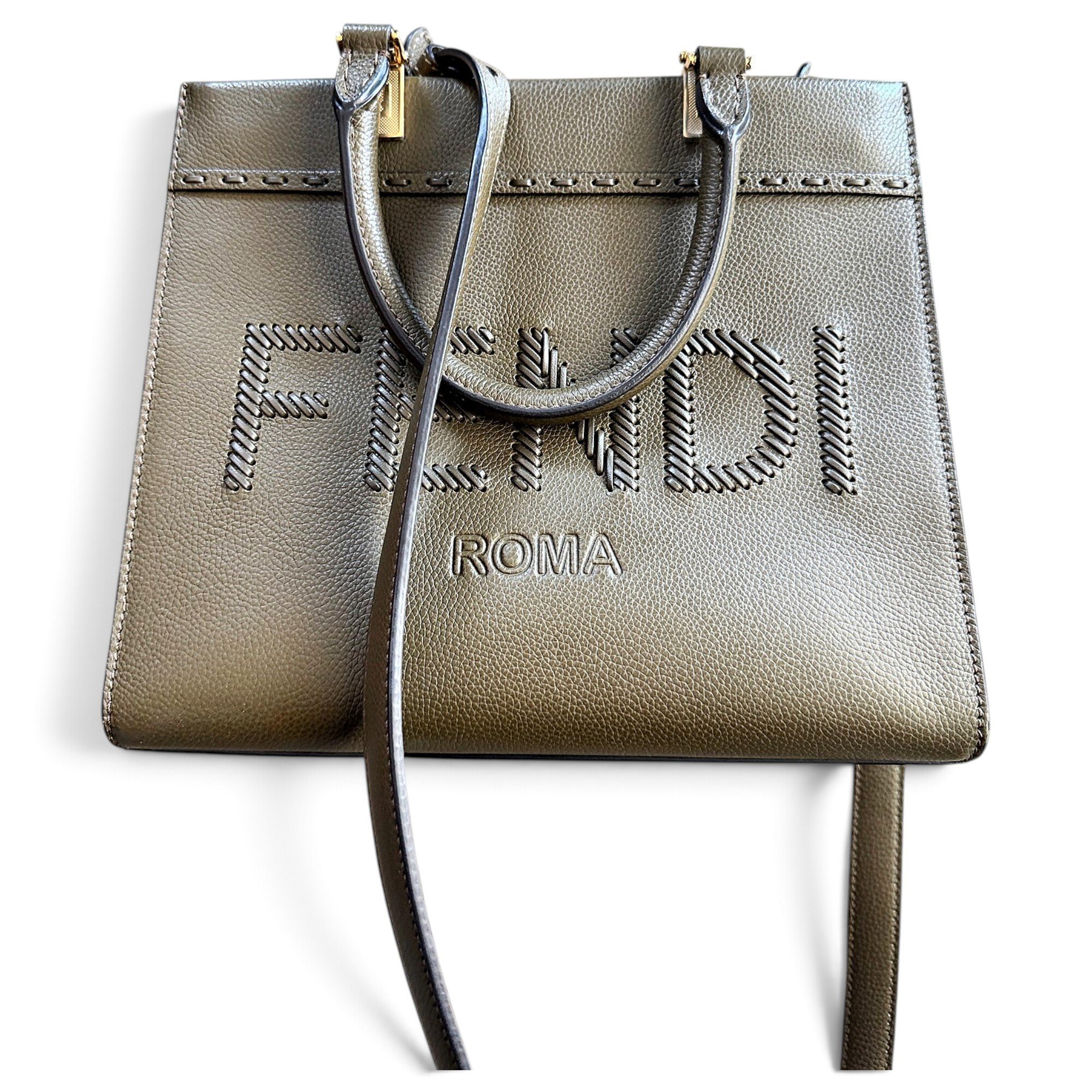 Sunshine leather tote