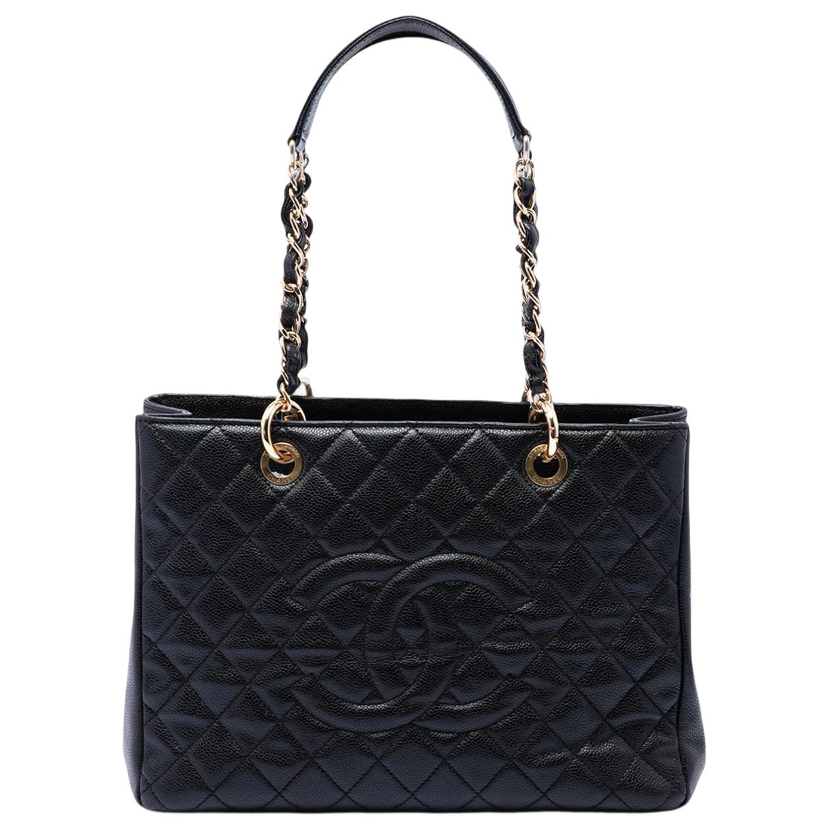 Grand shopping leather tote