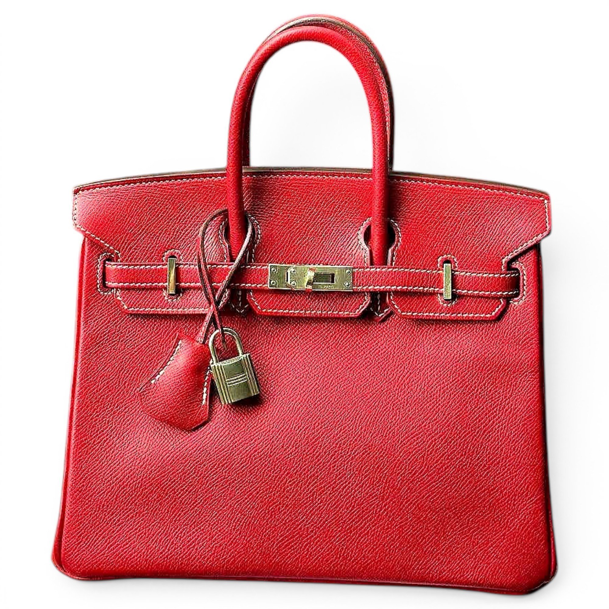 Hermes Birkin 25 Handbag Epsom Leather 2012