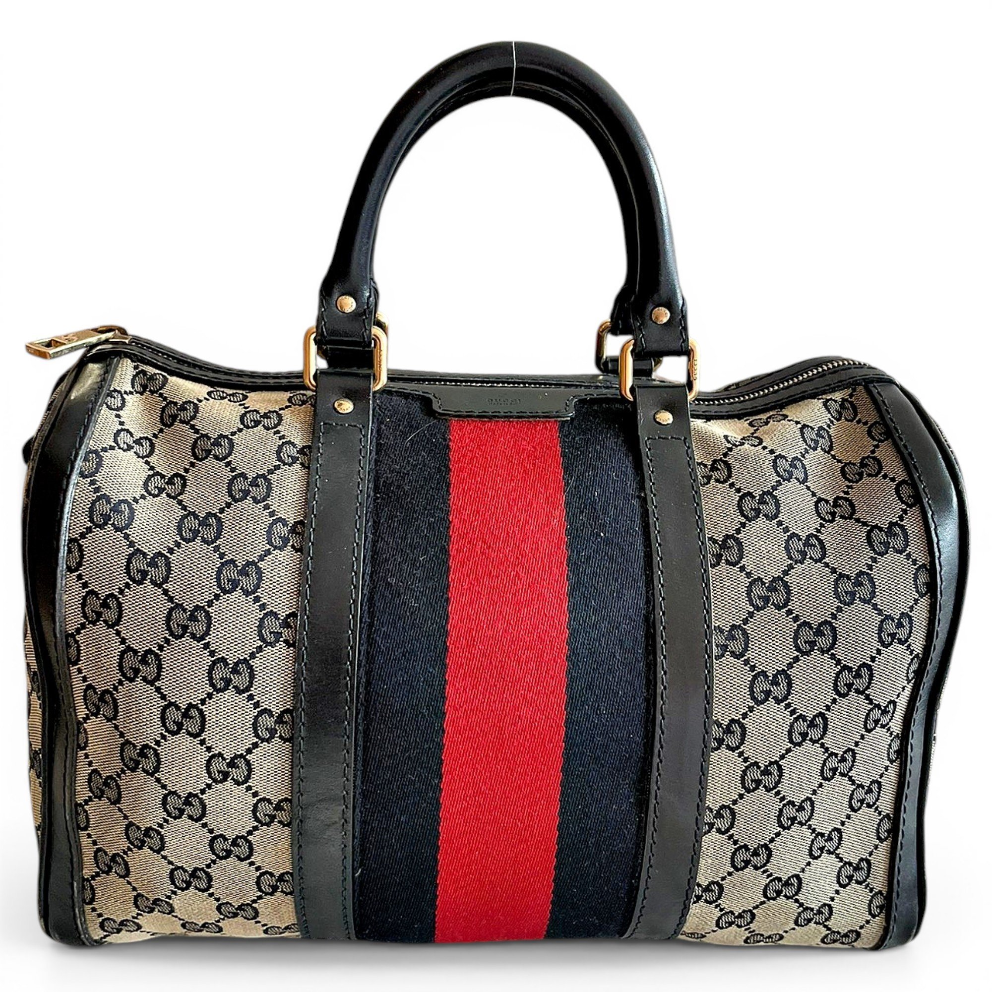 Boston cloth handbag