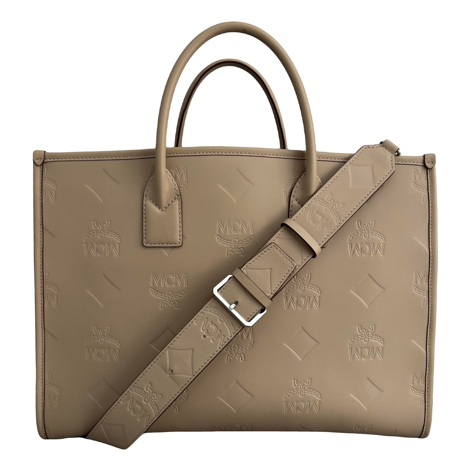 MCM Leather tote