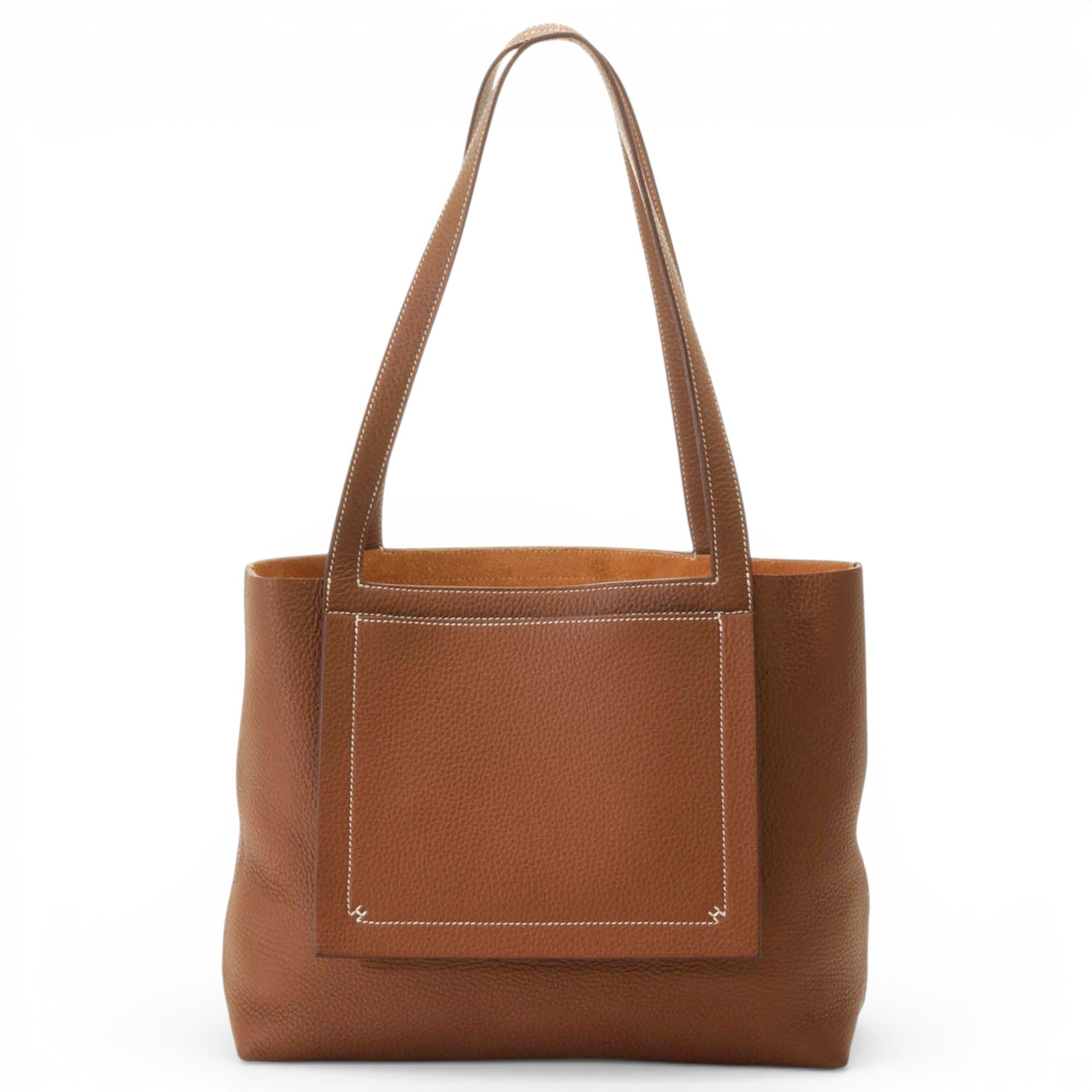 Leather tote