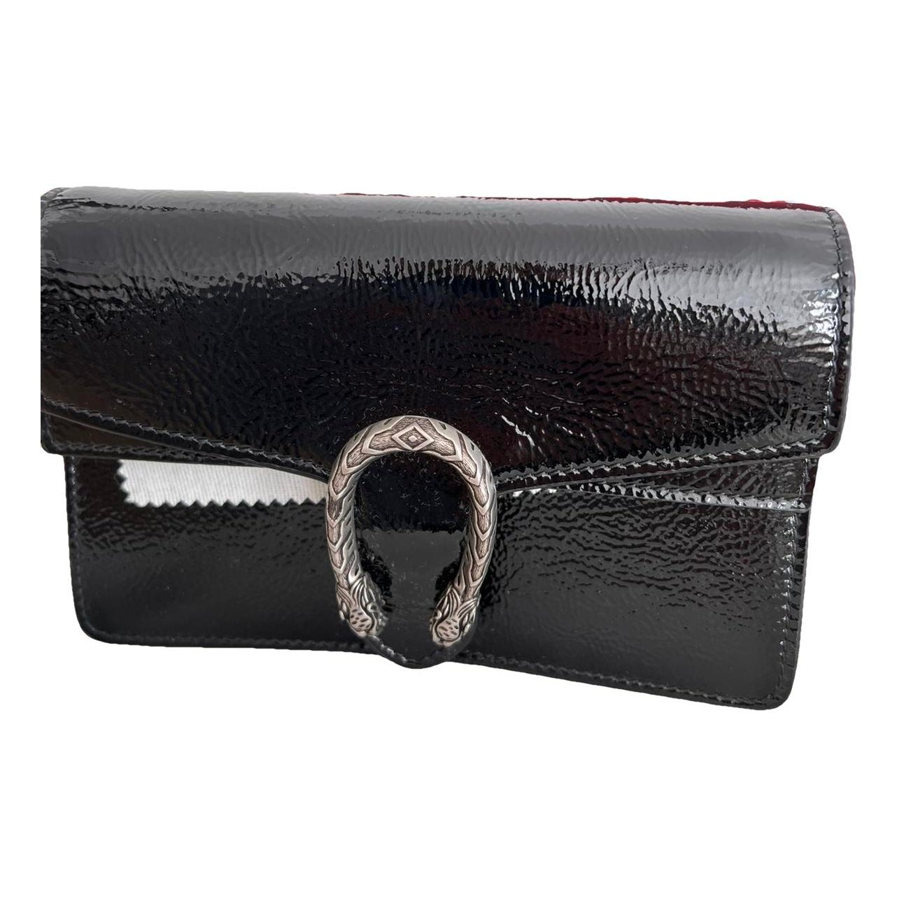 Dionysus Super Mini patent leather crossbody bag