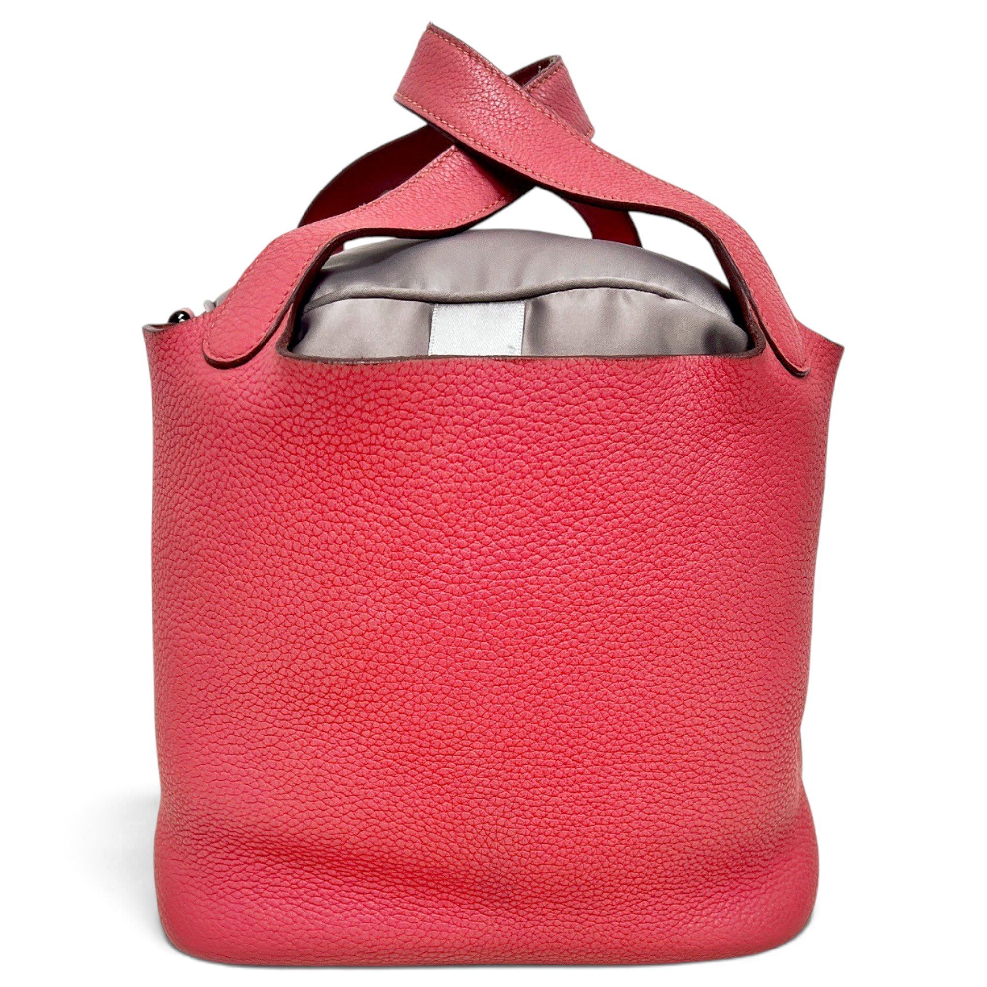 Picotin leather handbag