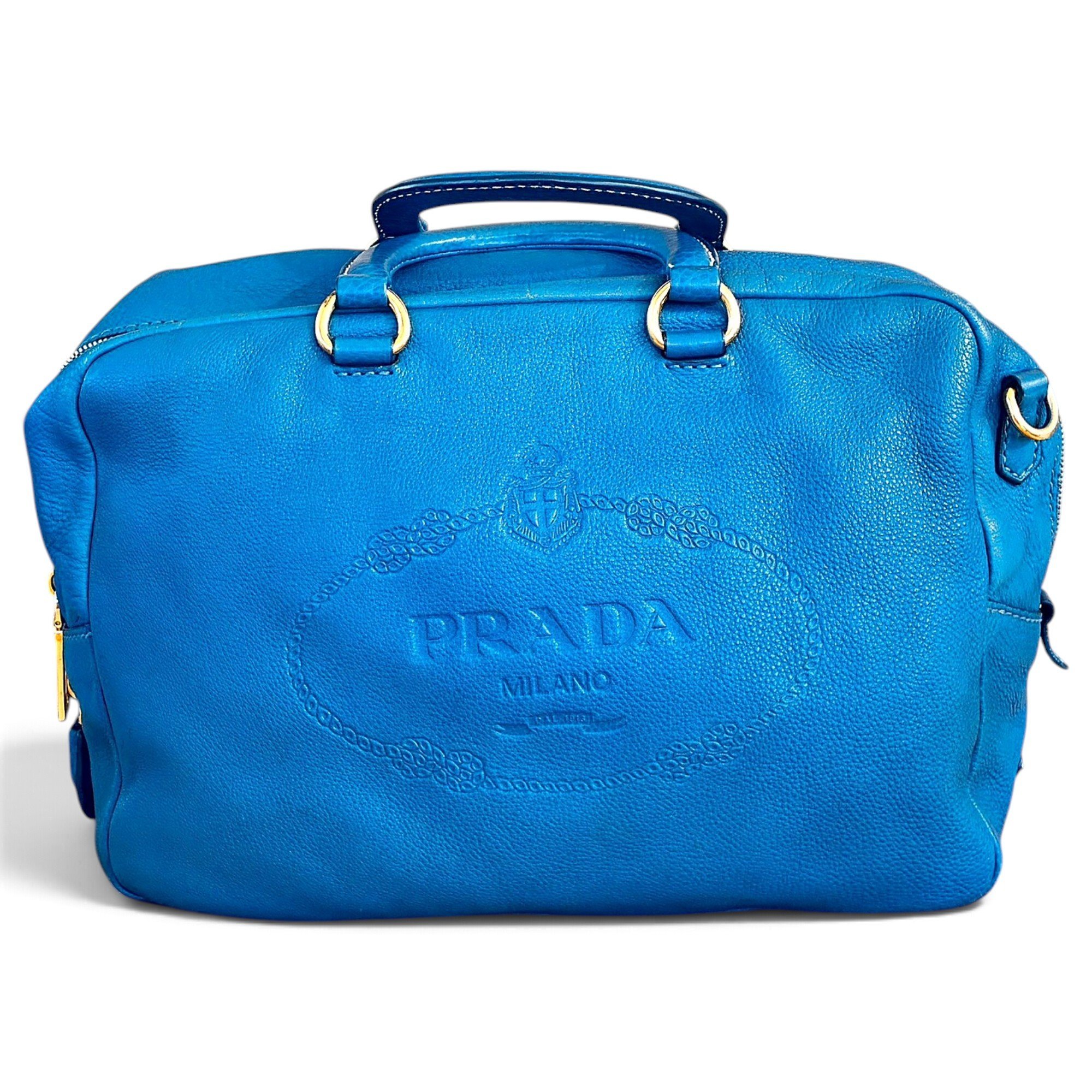 Leather satchel