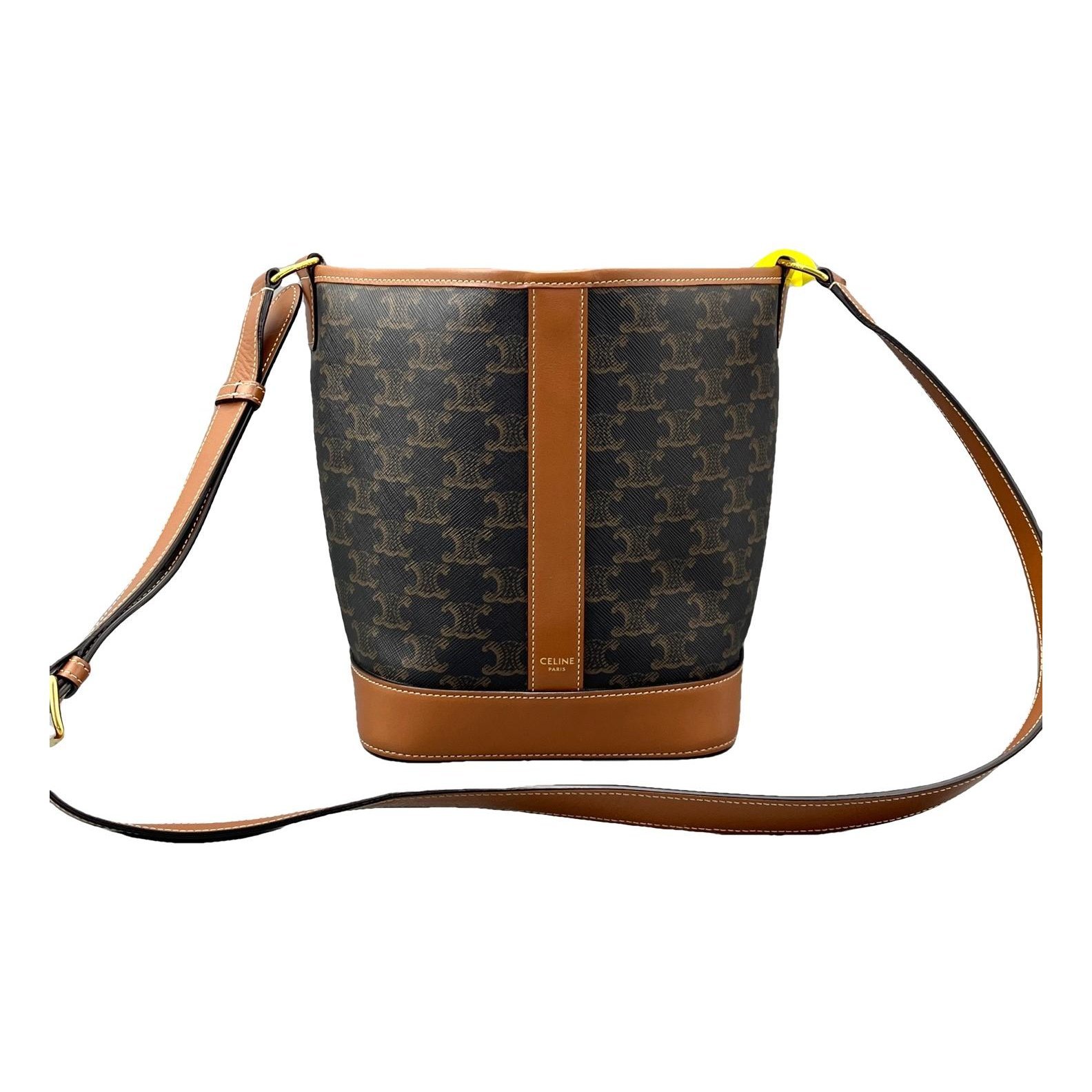 Triomphe leather bag