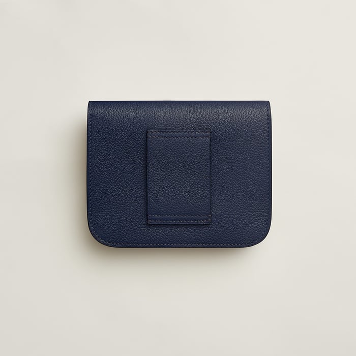 Bleu Nuit Constance Slim Wallet