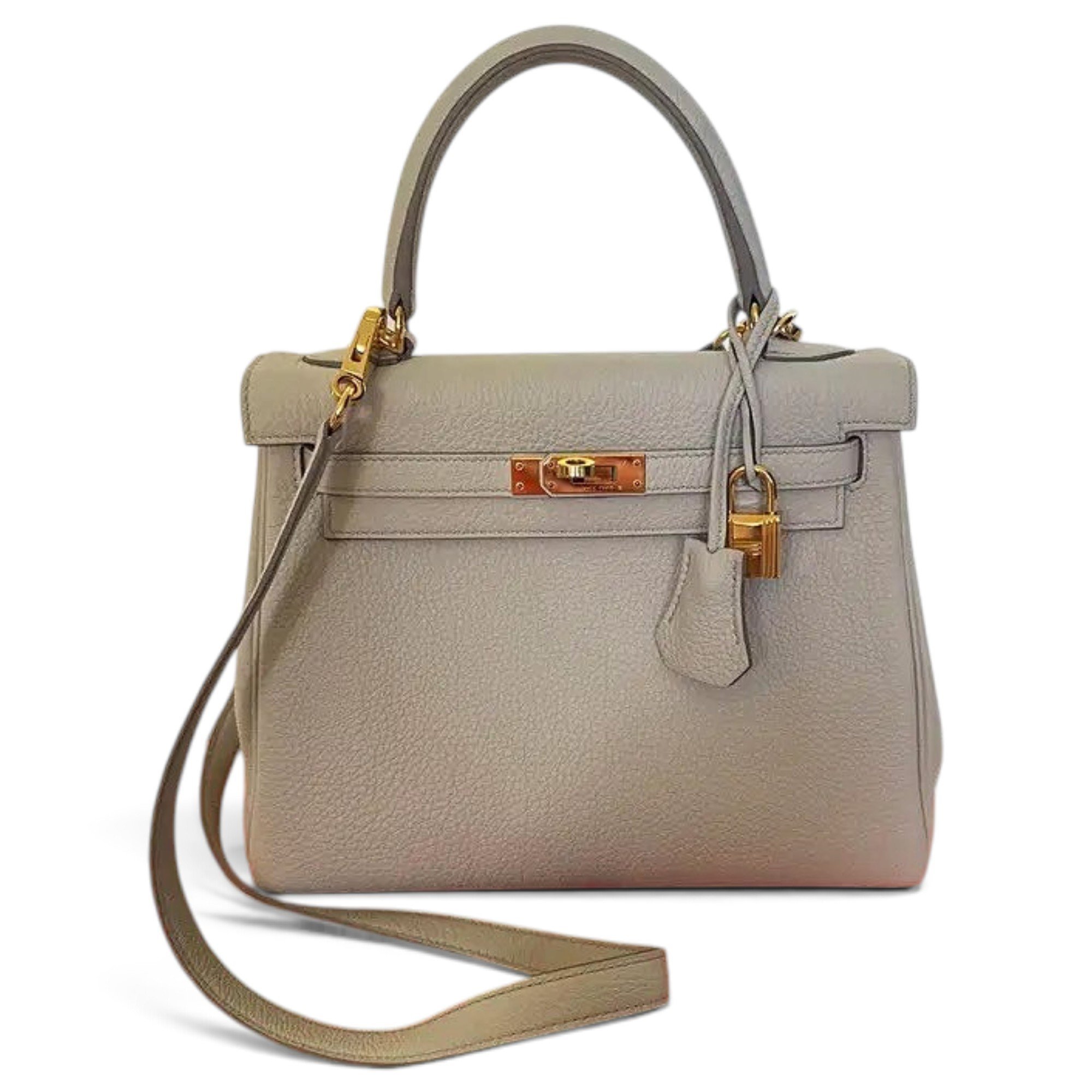 Kelly 25 leather handbag