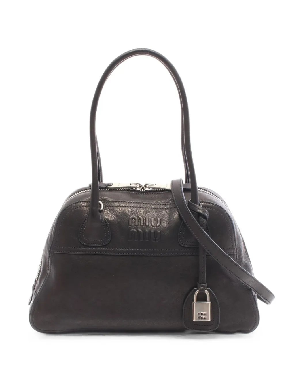 Miu Miu 2020s Vivant padlock-detail tote bag