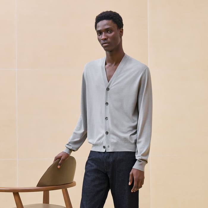 Silex "Detail H" Buttoned Cardigan
